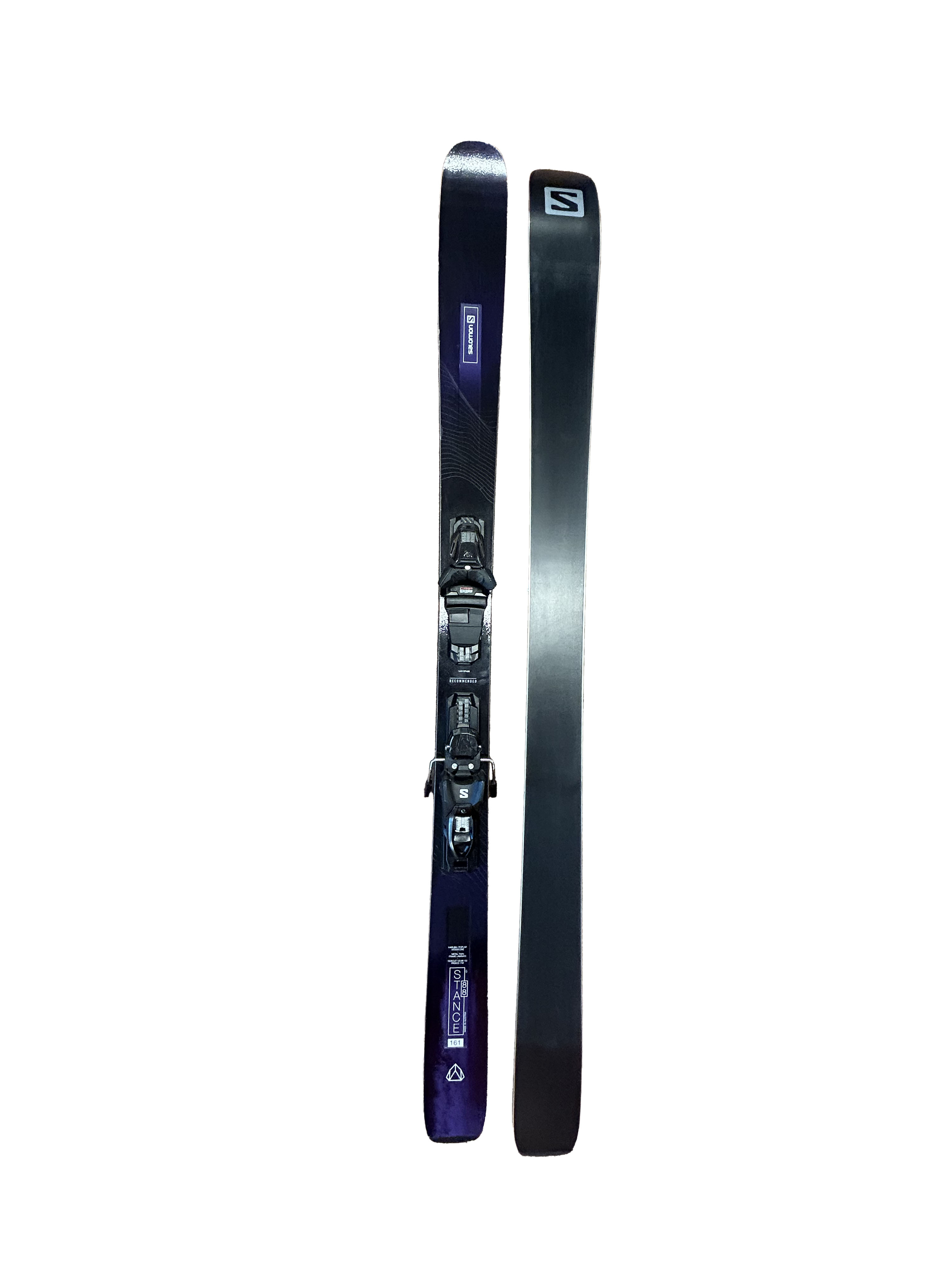 Salomon Stance 88 Skis With Salomon 3M 10 bindings - 161cm (B)