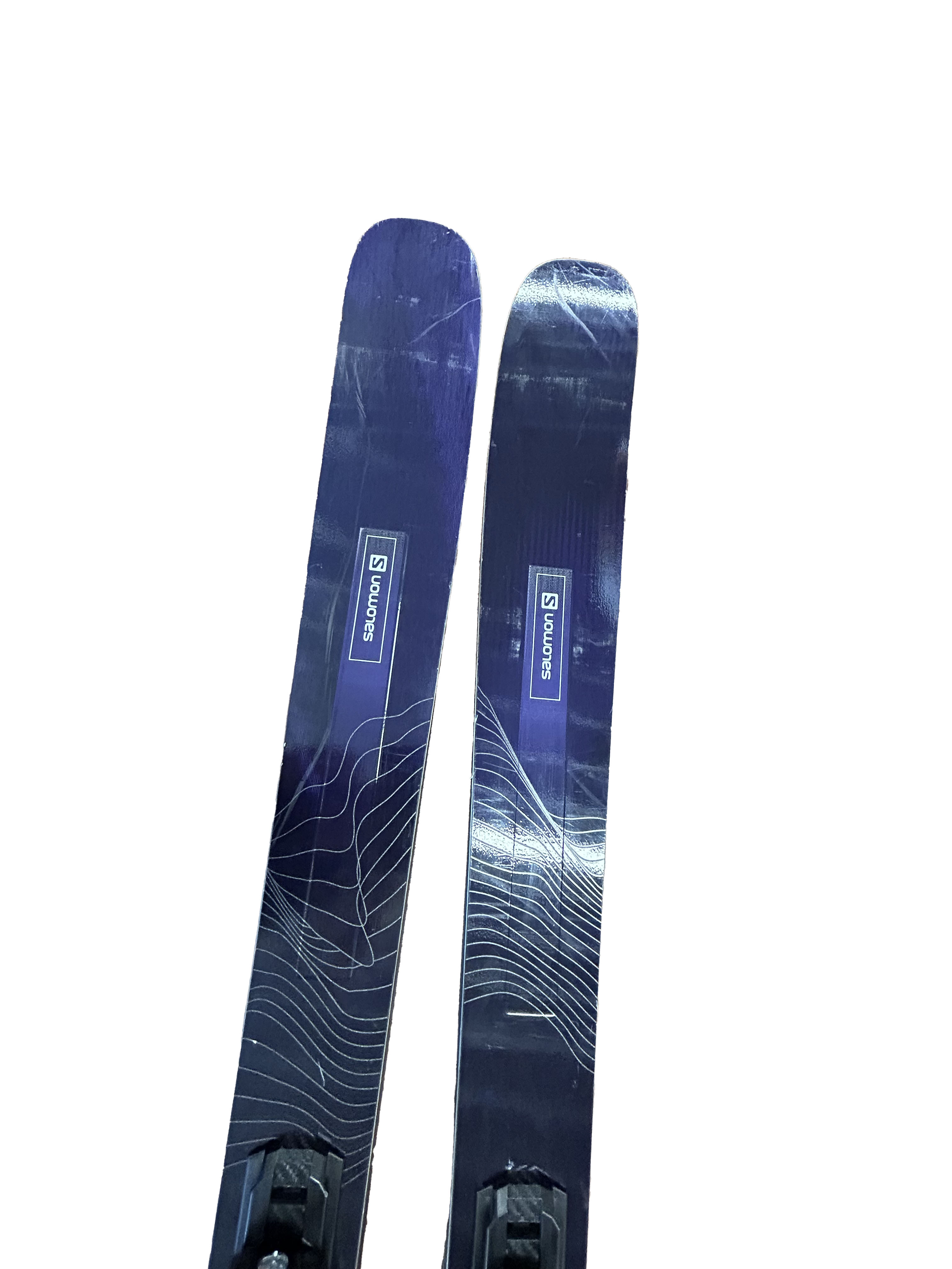 Salomon Stance 88 Skis With Salomon 3M 10 Bindings - 168cm (B)
