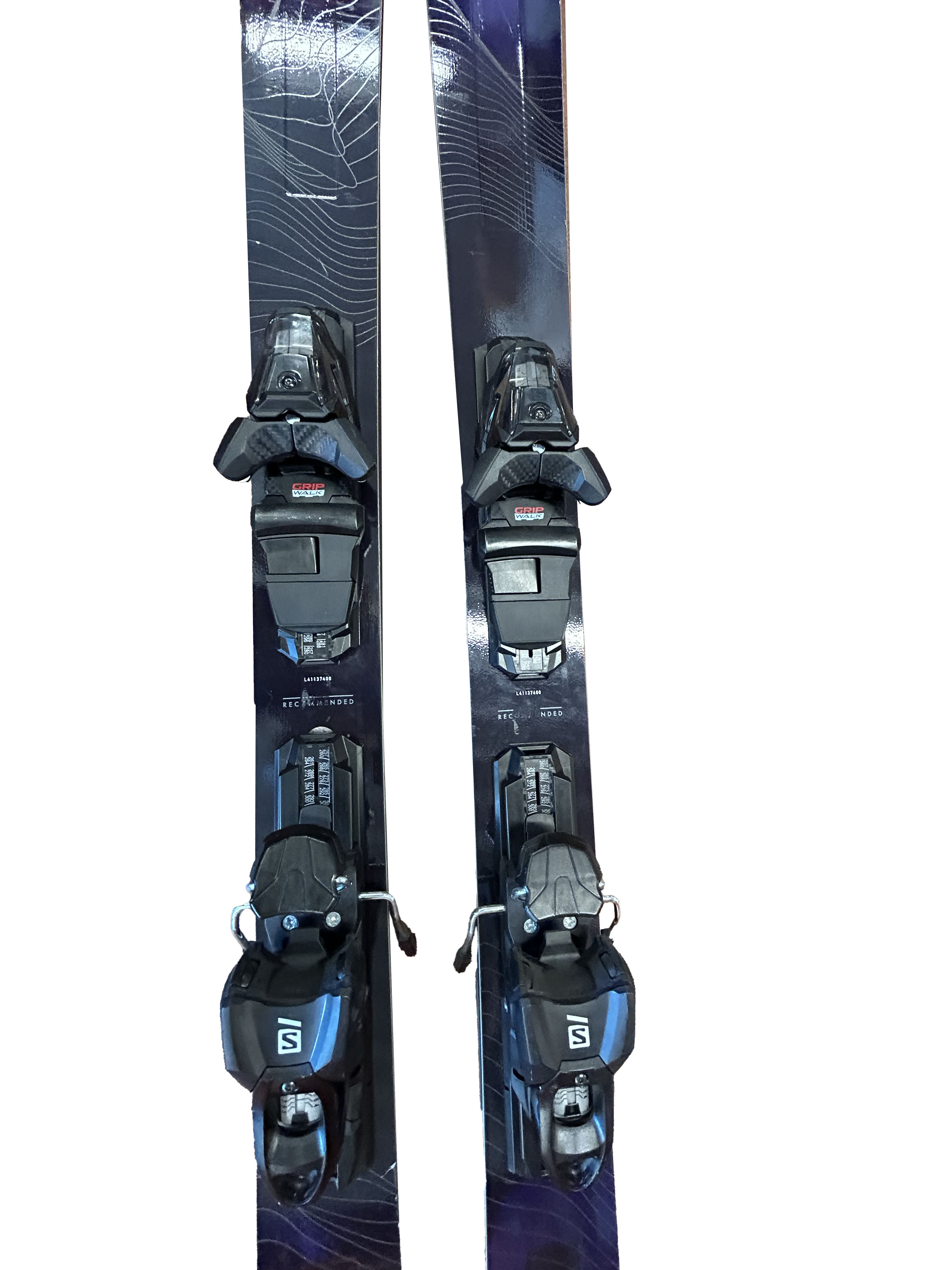 Salomon Stance 88 Skis With Salomon 3M 10 Bindings - 168cm (B)