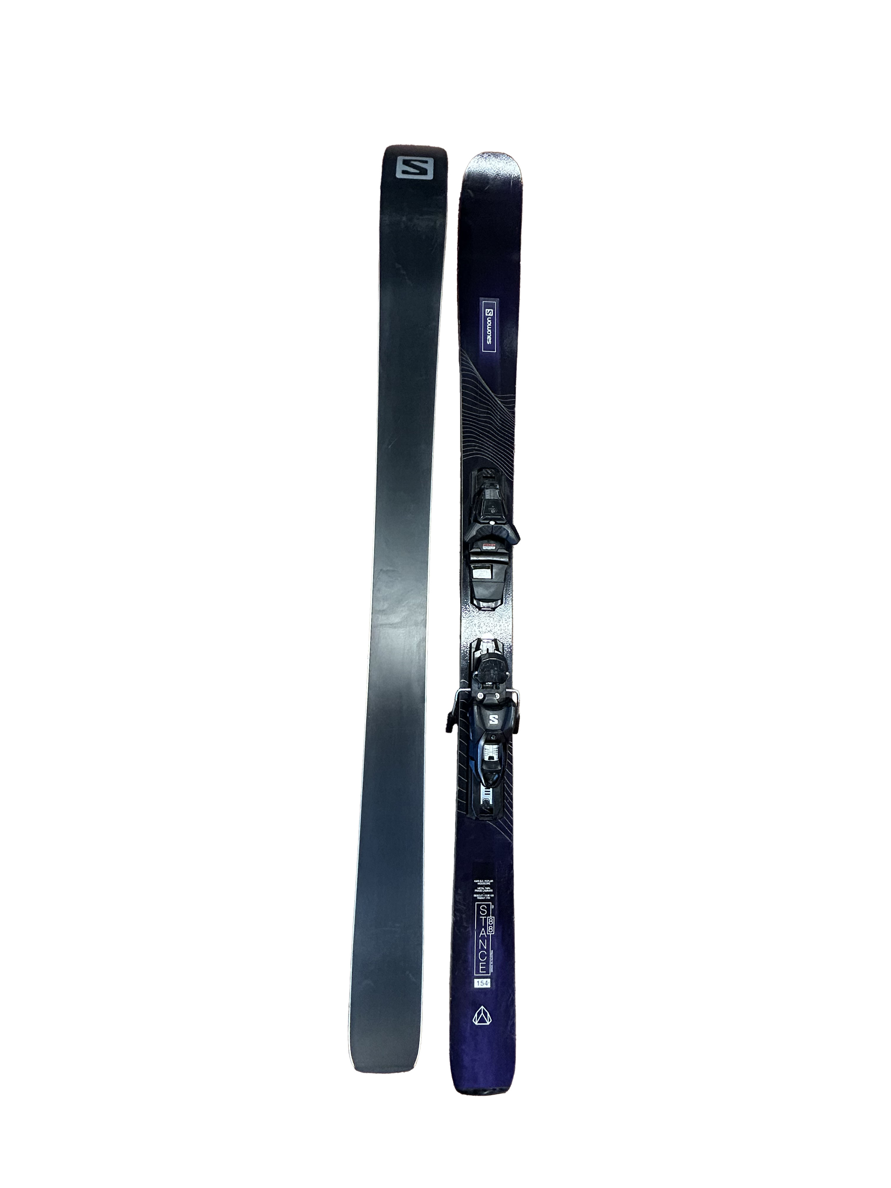 Salomon Stance 88 Ski With Salomon M 10 bindings - 154cm (B)