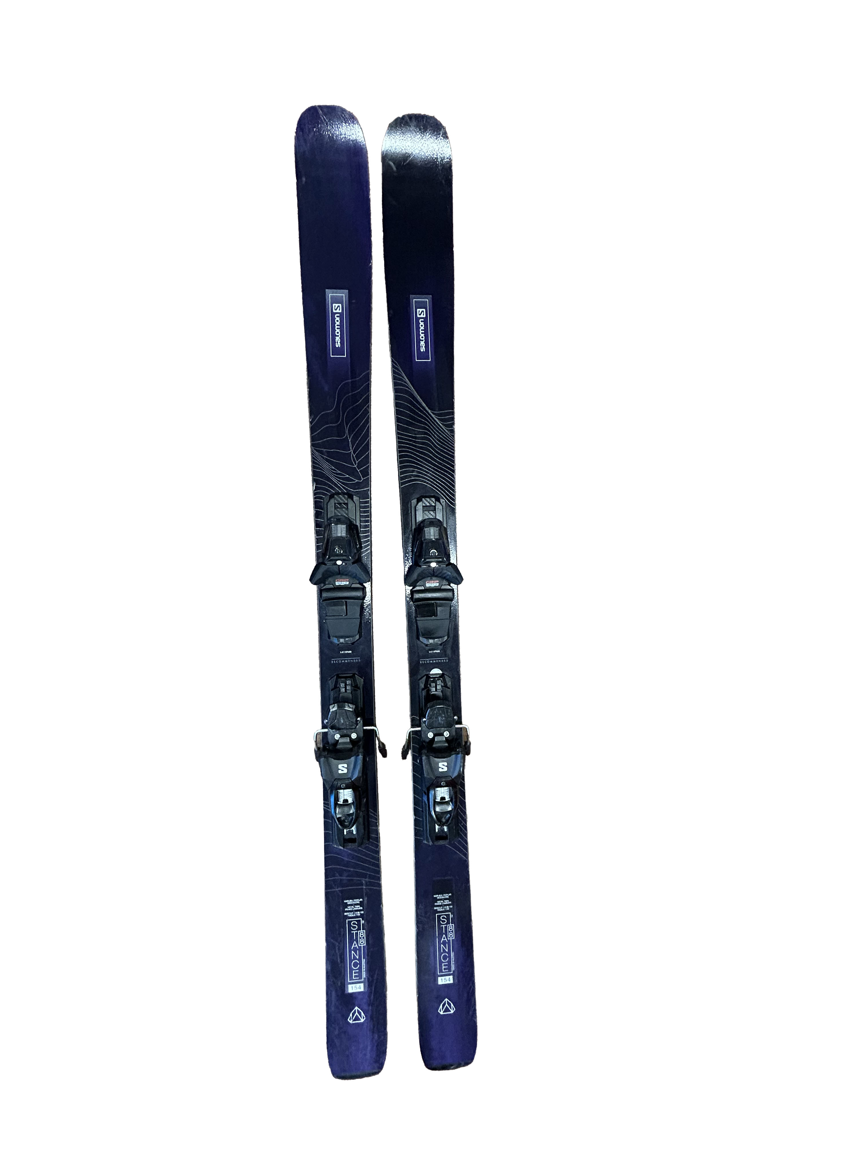 Salomon Stance 88 Ski With Salomon M 10 bindings - 154cm (B)