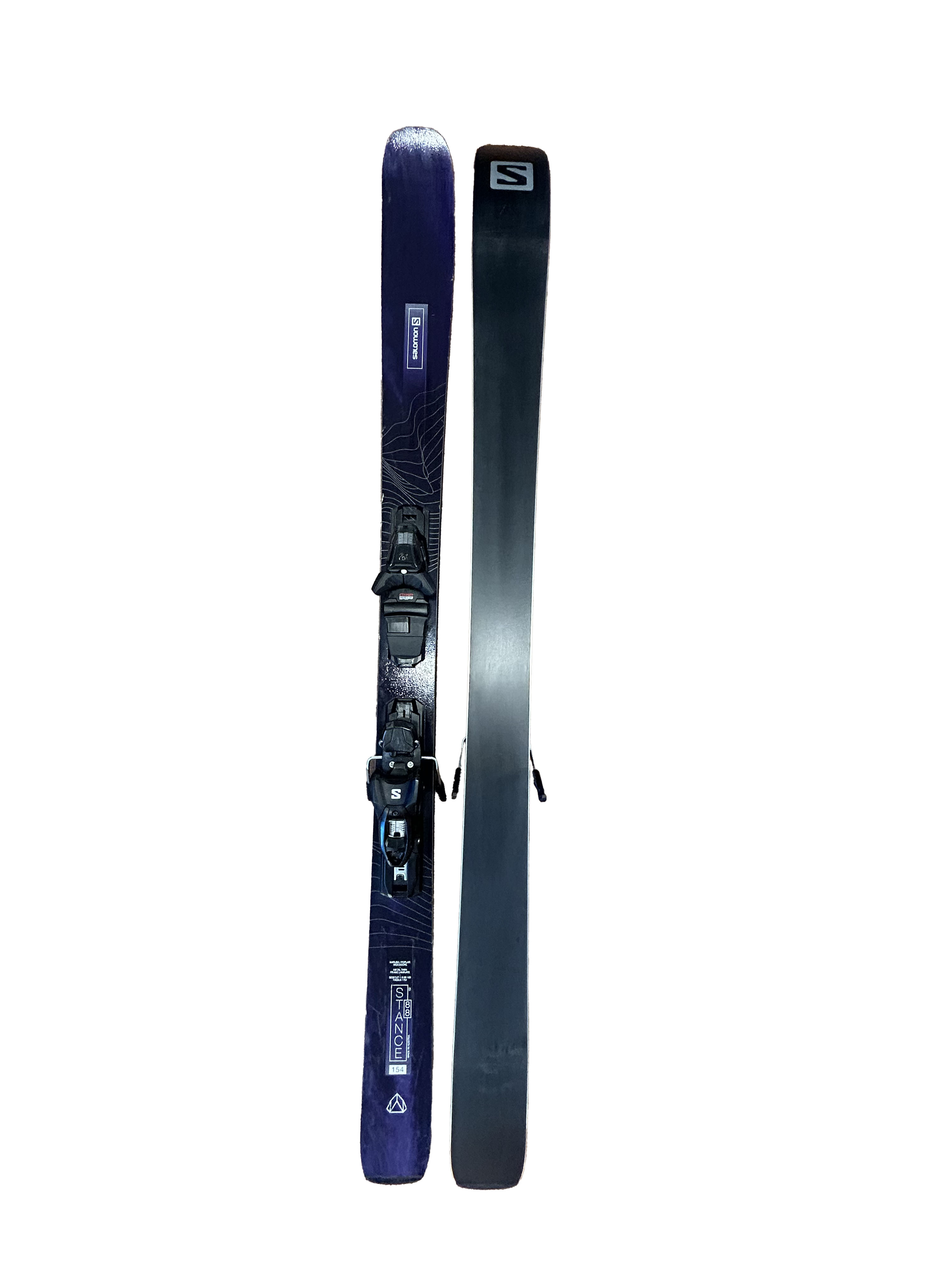 Salomon Stance 88 Ski With Salomon M 10 bindings - 154cm (B)
