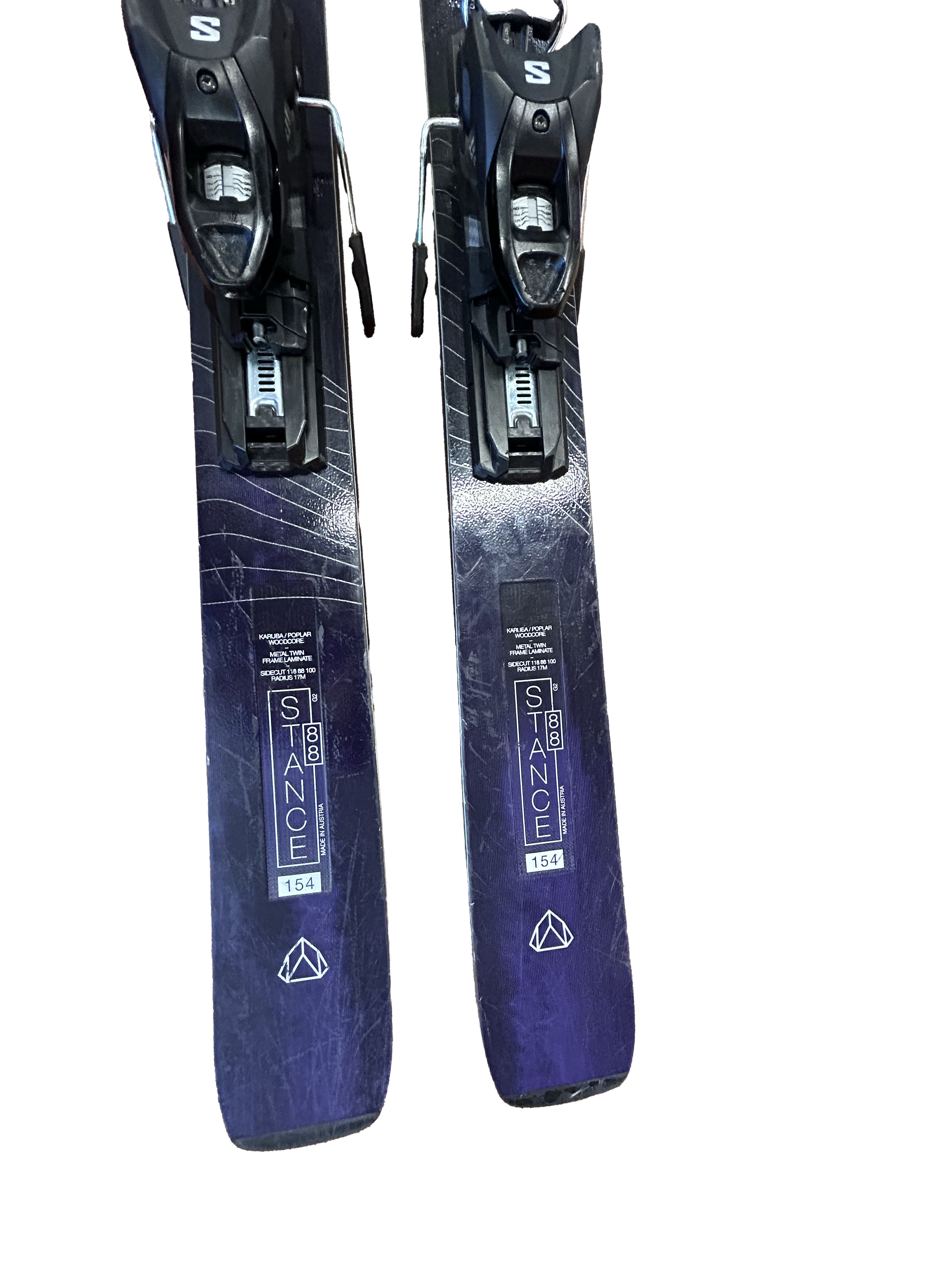 Salomon Stance 88 Ski With Salomon M 10 bindings - 154cm (B)