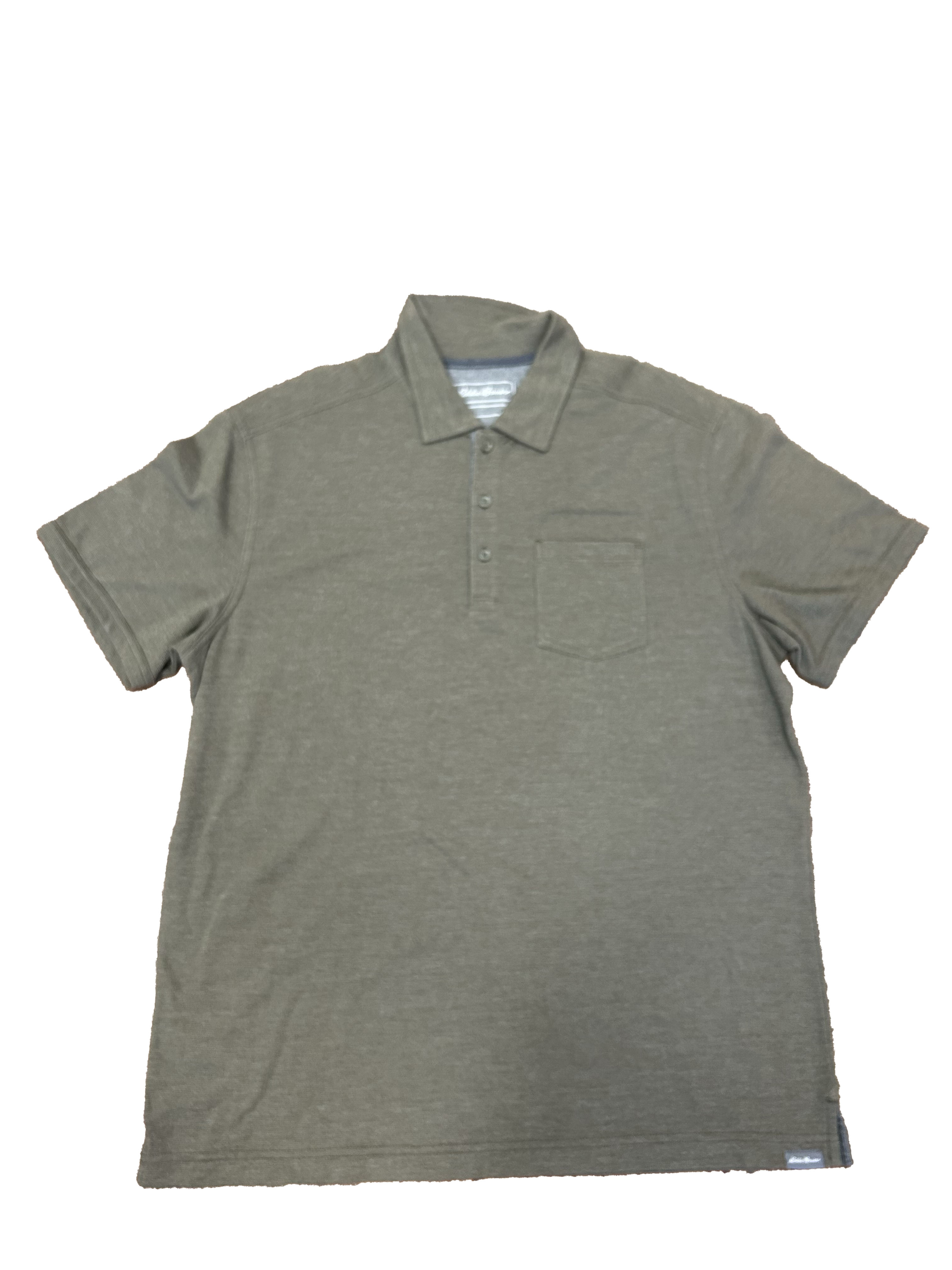 Eddie Bauer Short Sleeve with Pocket Mens Lg