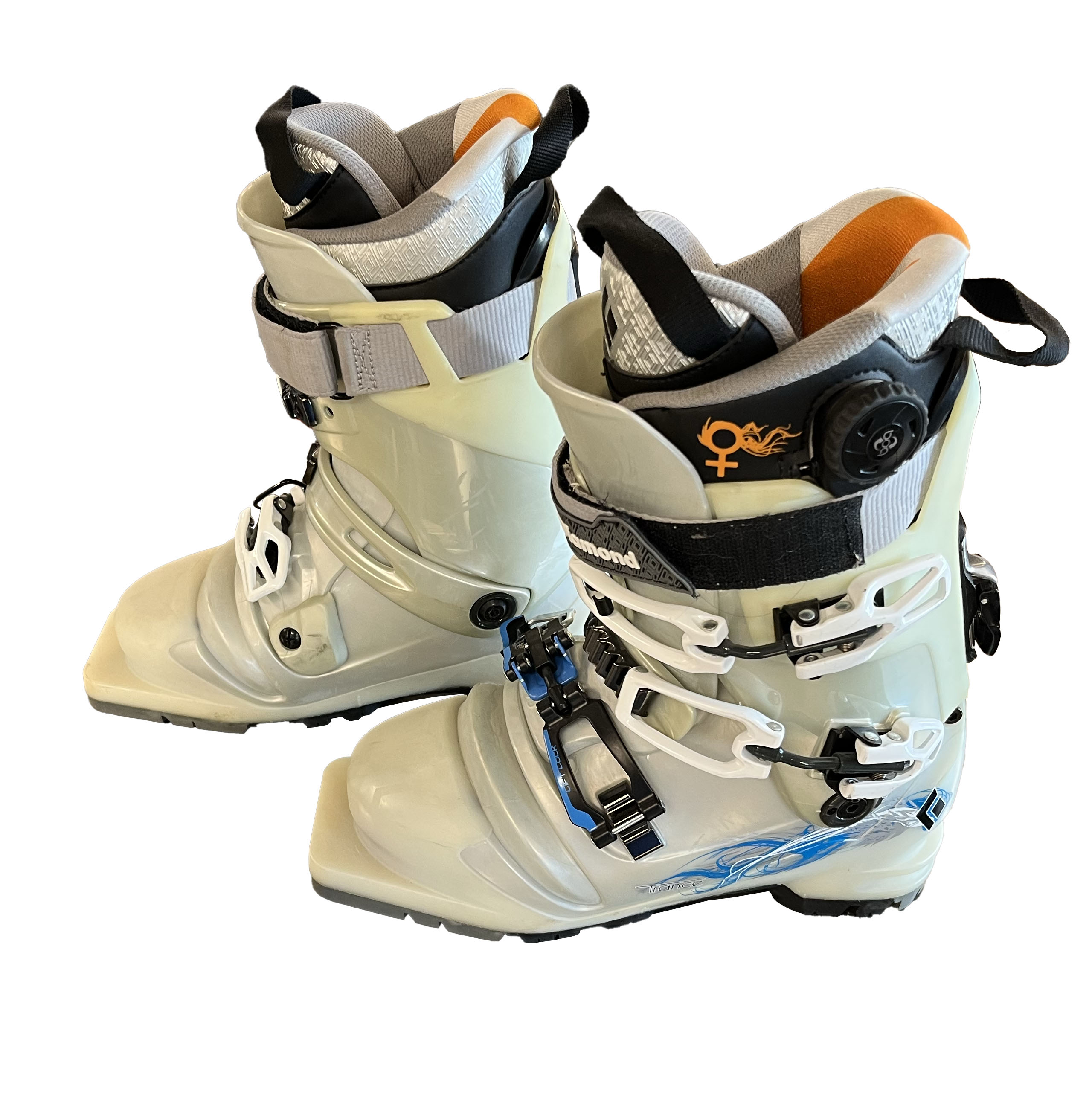 Black Diamond Trance Telemark Boots - Women's 6.5  (repaired)