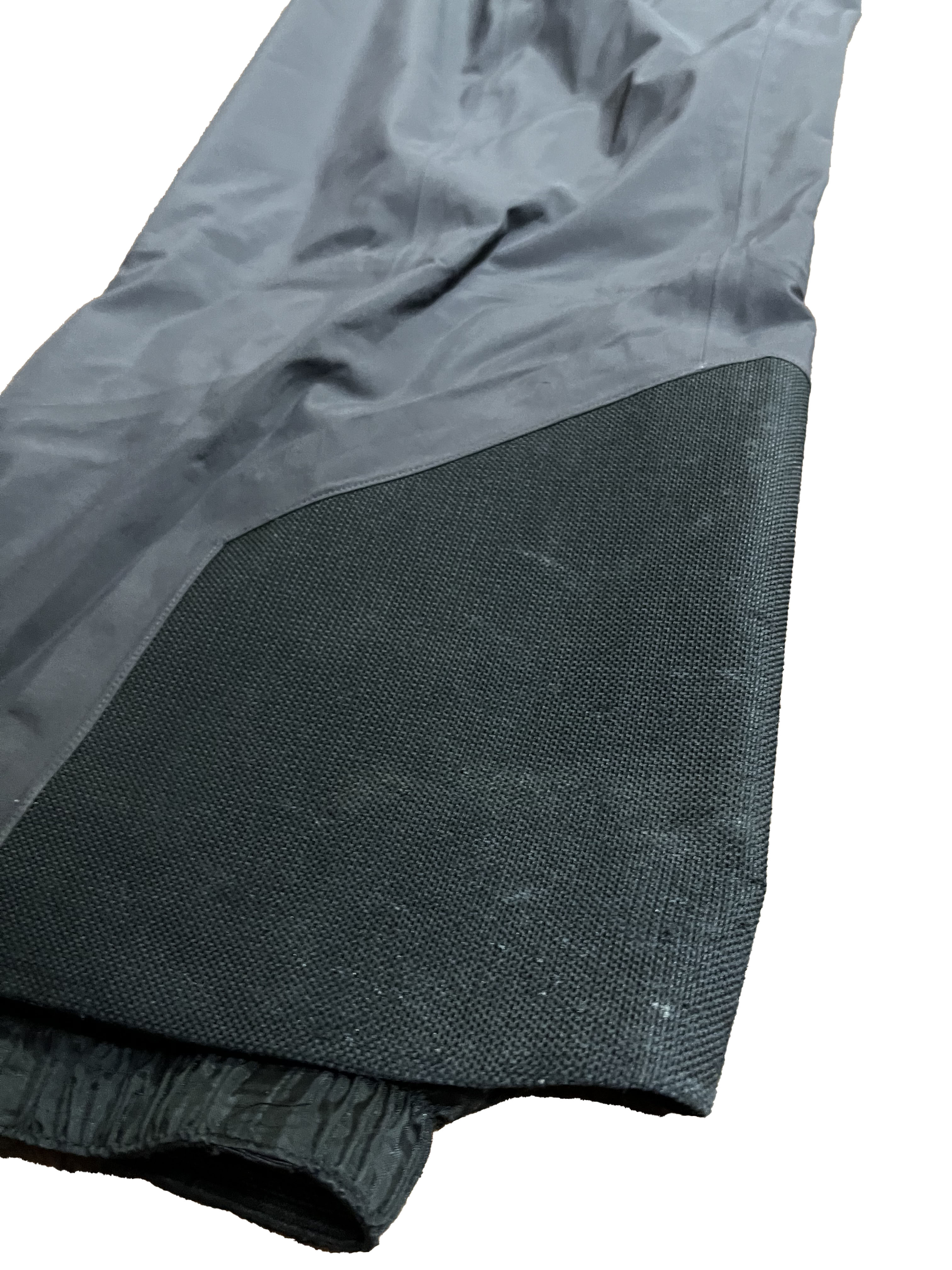 outside of the ankle fabric