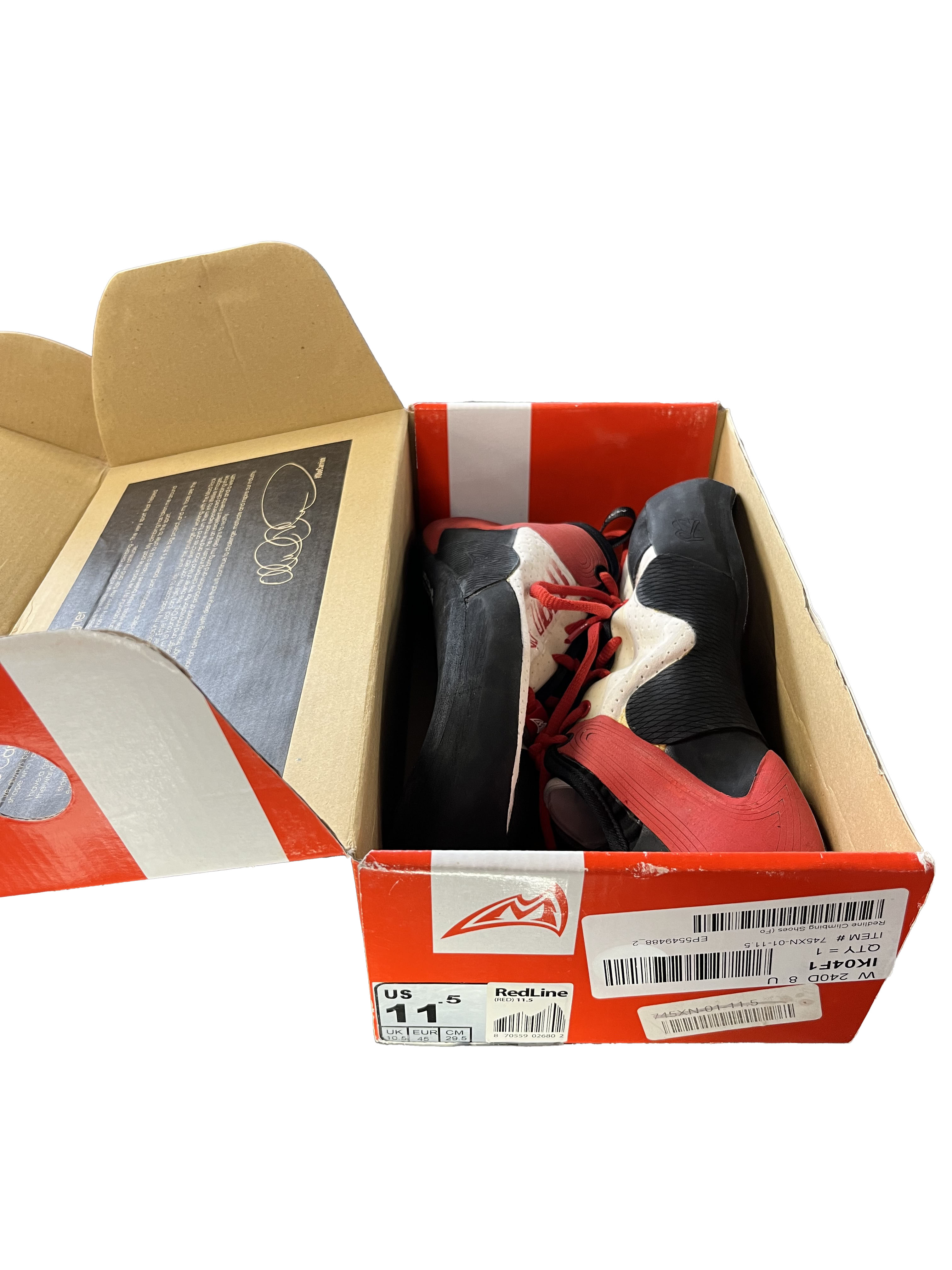 Mad Rock RedLine Climbing Shoes- US 11.5