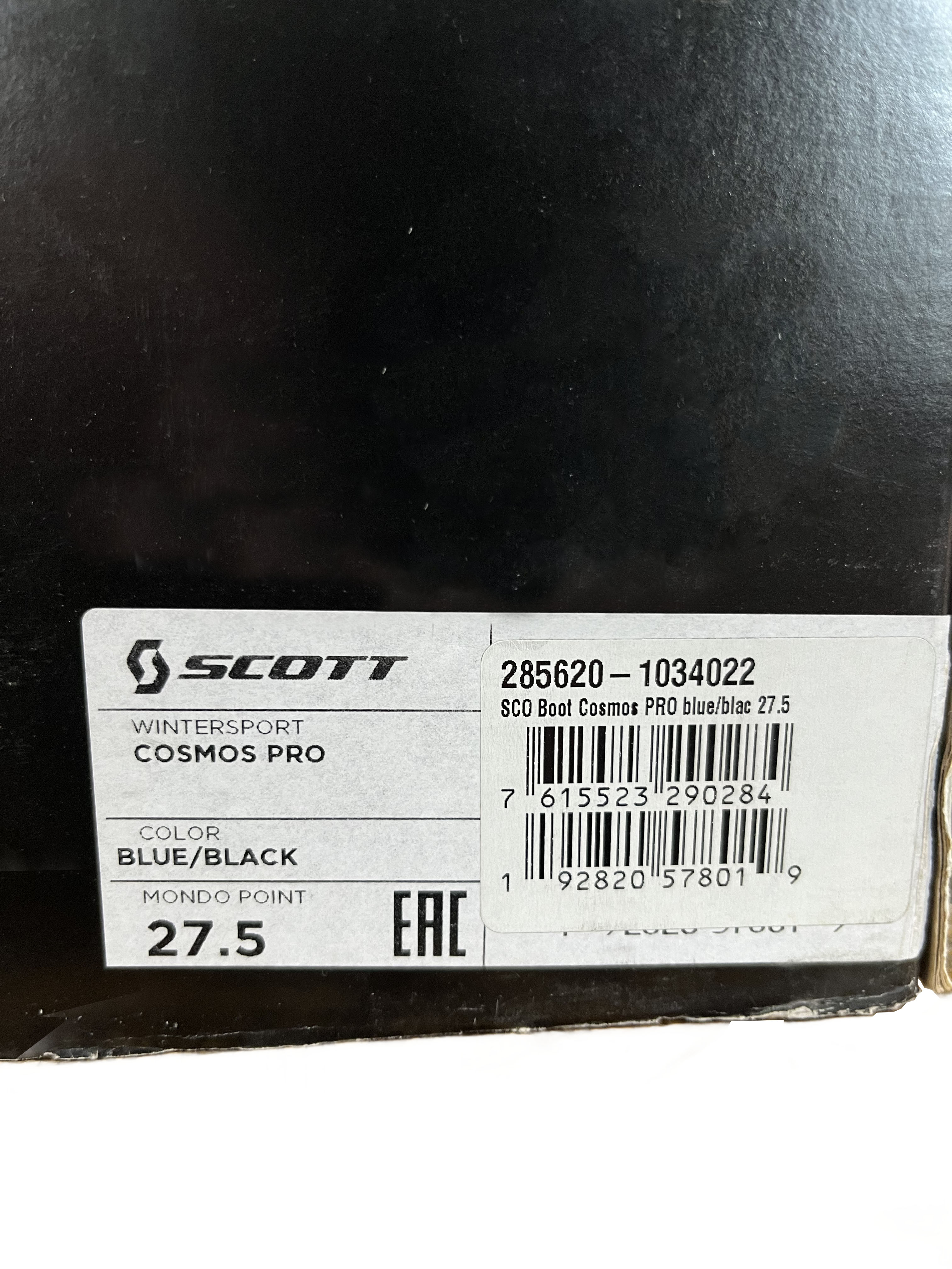 Scott Cosmos Pro Ski Boots -  Men's 9.5 (Mondo 27.5)