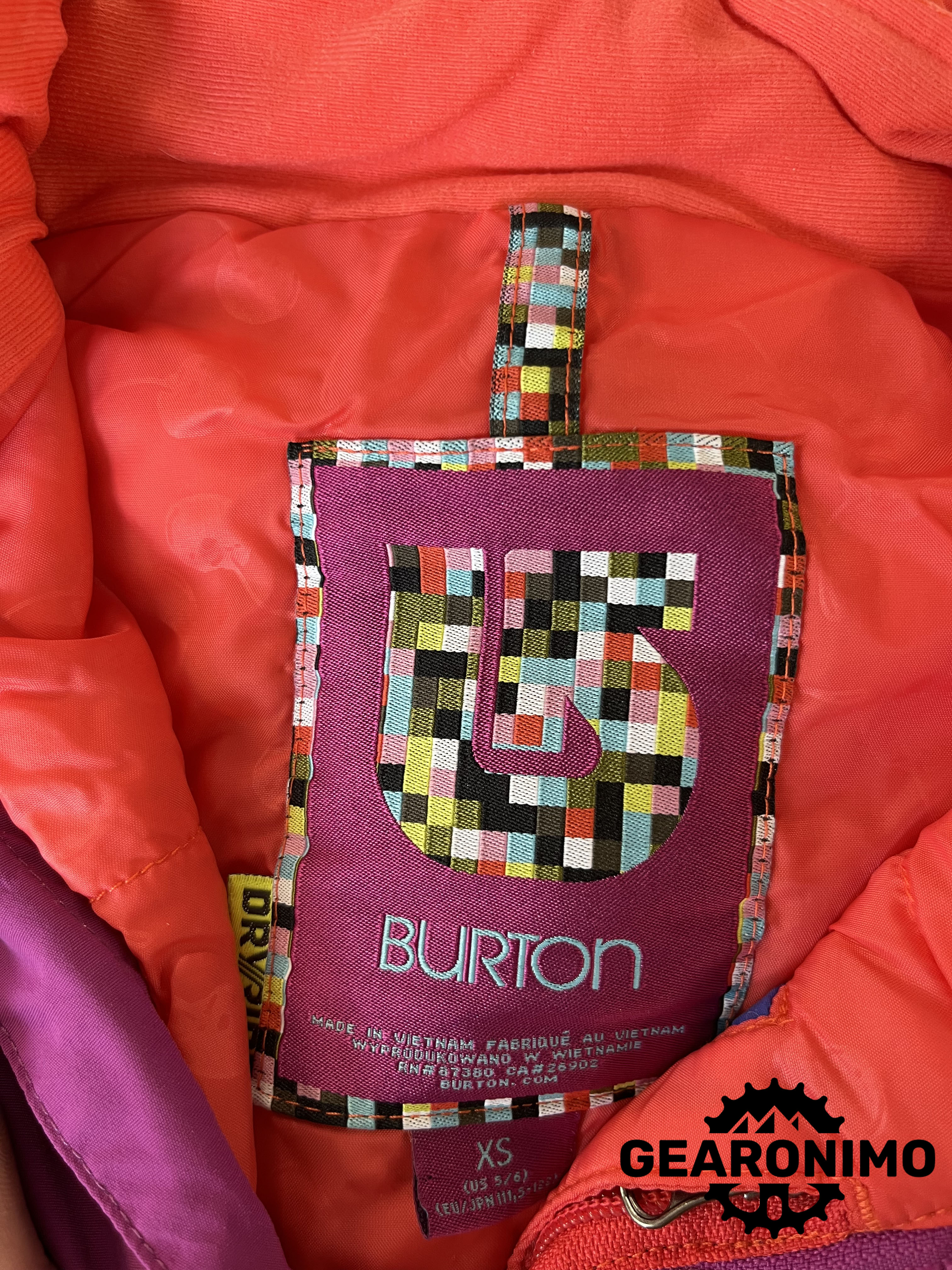 Burton Da Nang Kids Jacket - Multiple Sizes Available