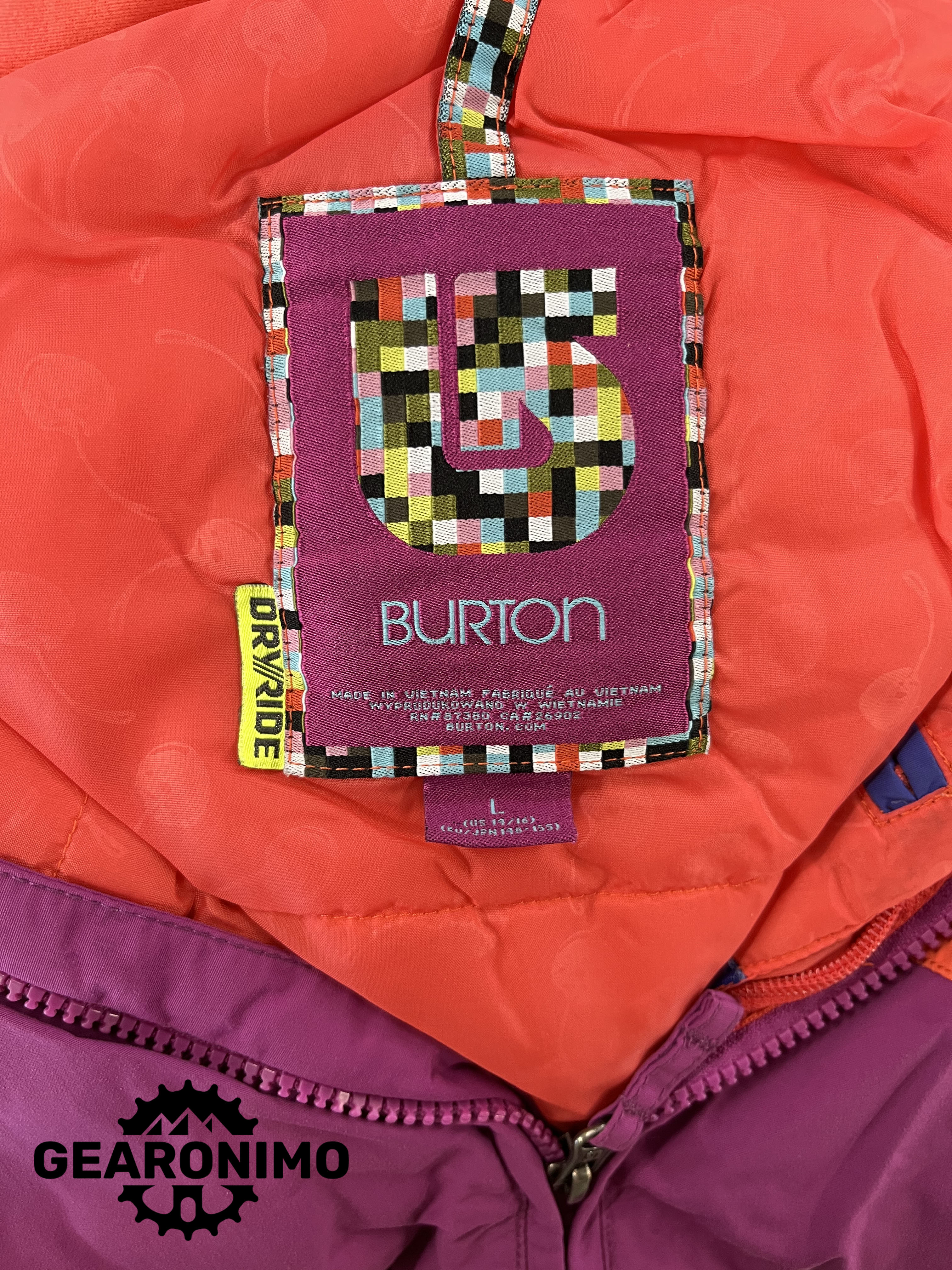 Burton Da Nang Kids Jacket - Multiple Sizes Available