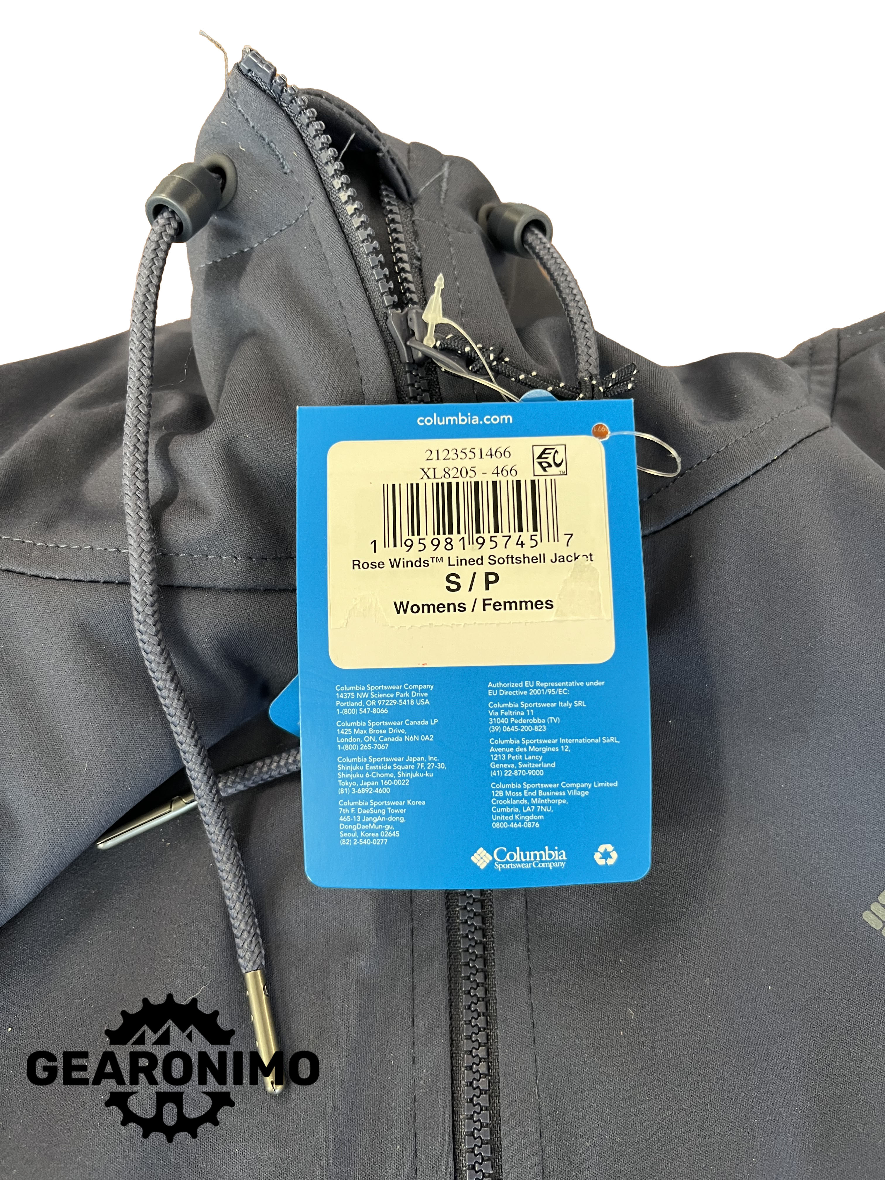 Columbia Rose Wind Lined Jacket (wms S)