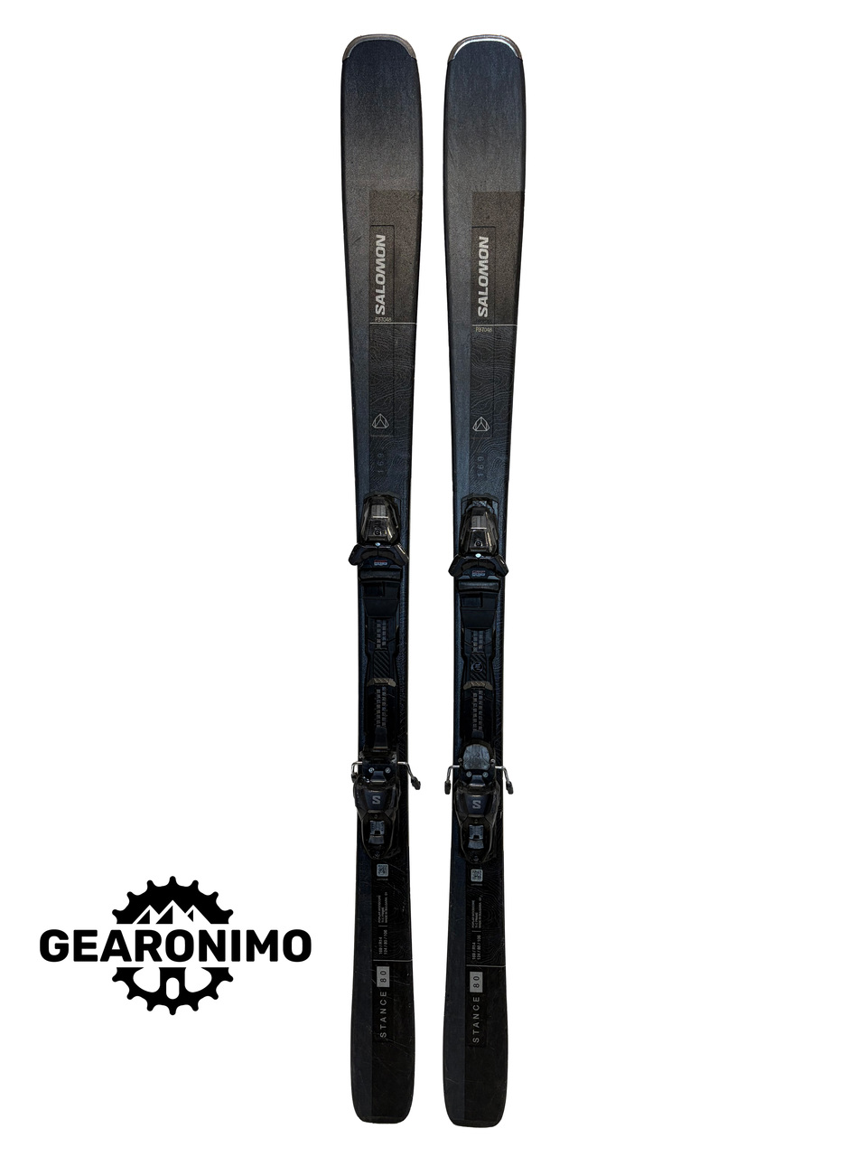 Salomon Stance 80 (2023) Skis With Salomon  M11 bindings - (Multiple Sizes Available)