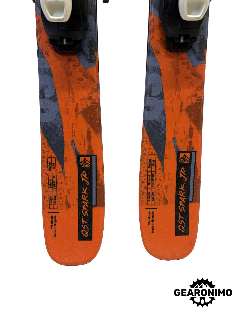 Salomon QST Spark JR Ski with Salomon L5 Binding - Multiple Sizes Available