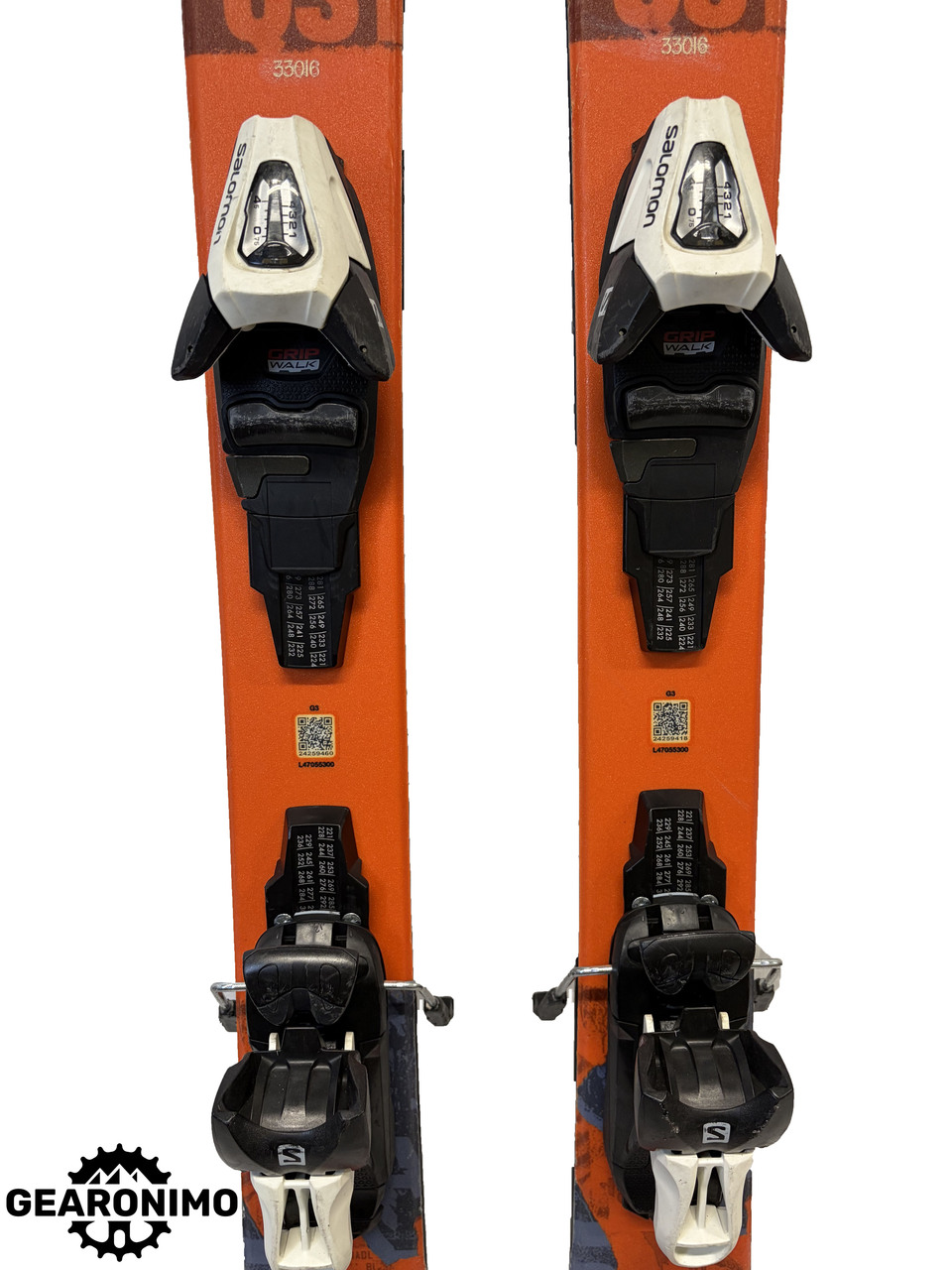 Salomon QST Spark JR Ski with Salomon L5 Binding - Multiple Sizes Available
