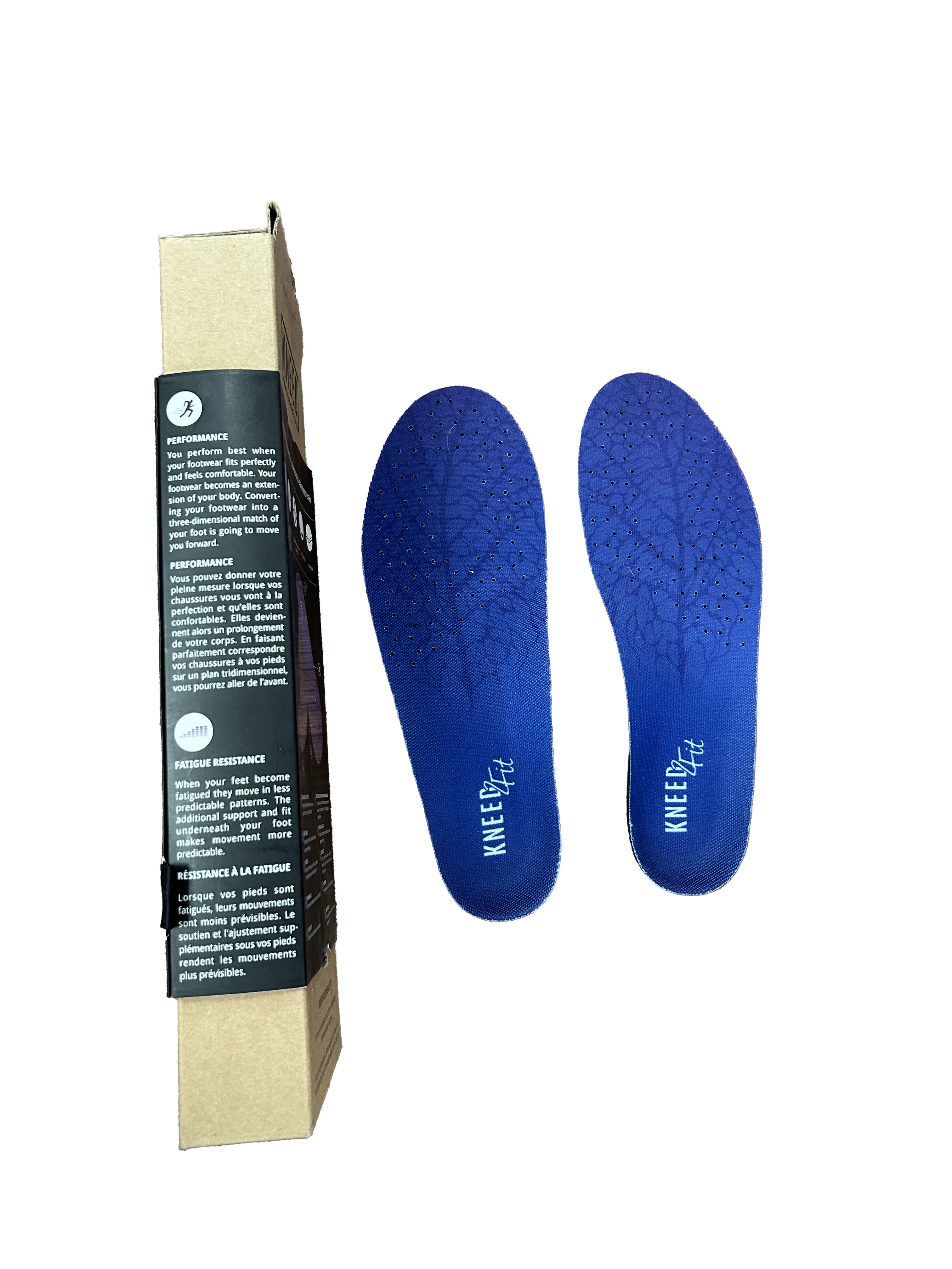 KNEED 2 FIT sole Inserts - size Women's 9 or Men's 7
