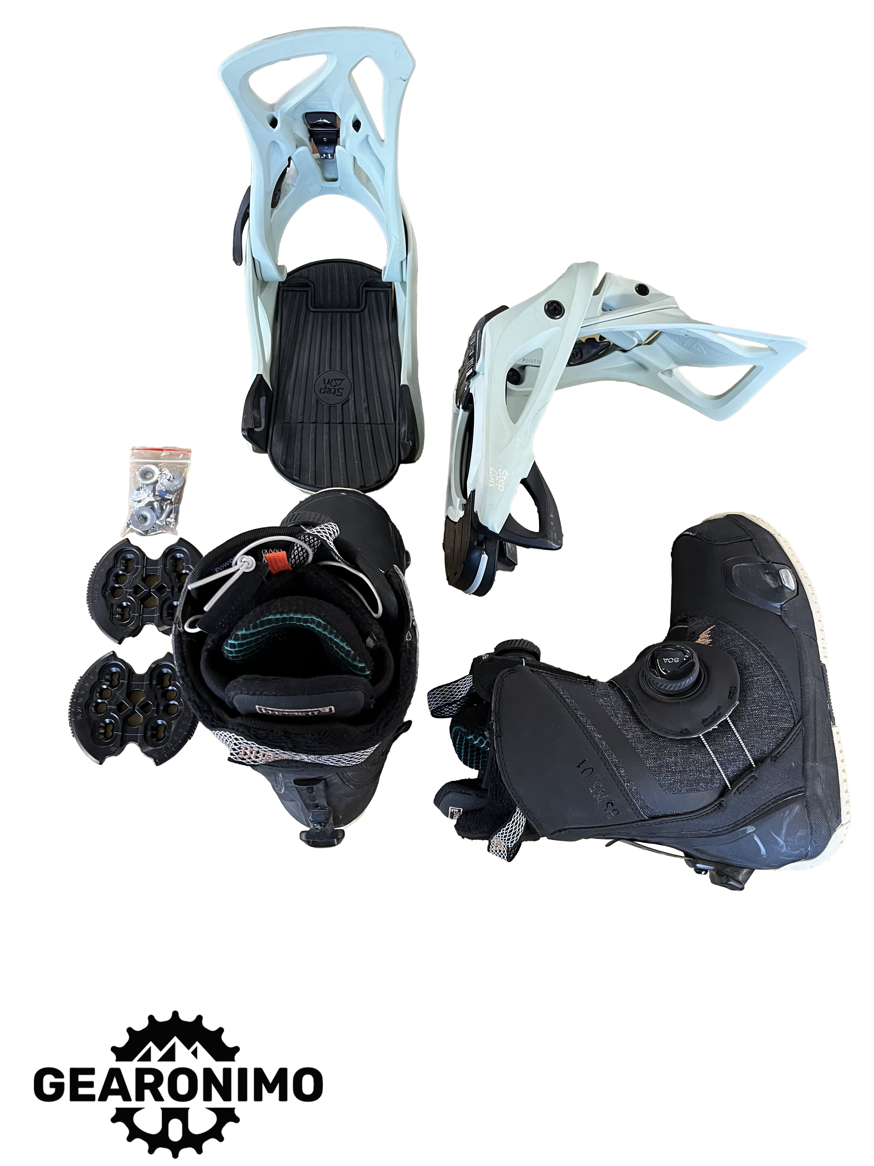 Burton step on bindings