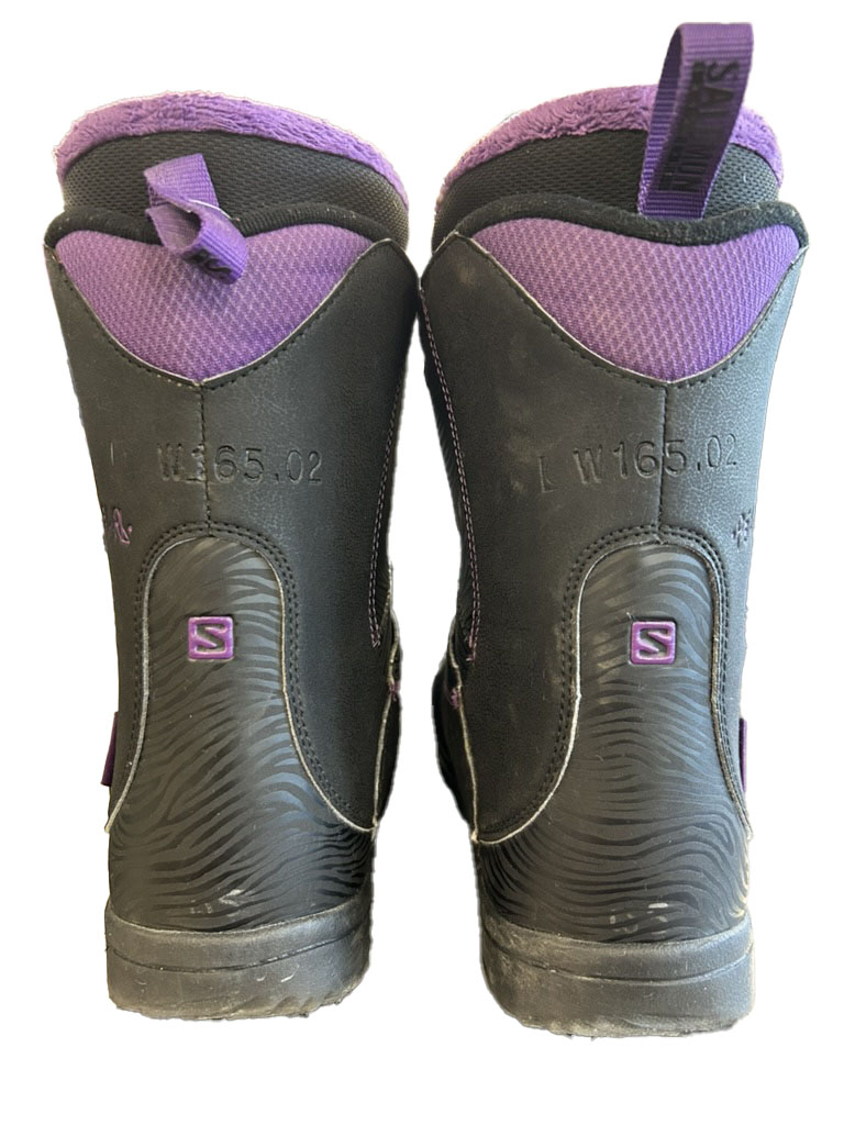 Salomon Pearl Boa zebra Snowboard Boots - Multiple Women's Sizes Avalible