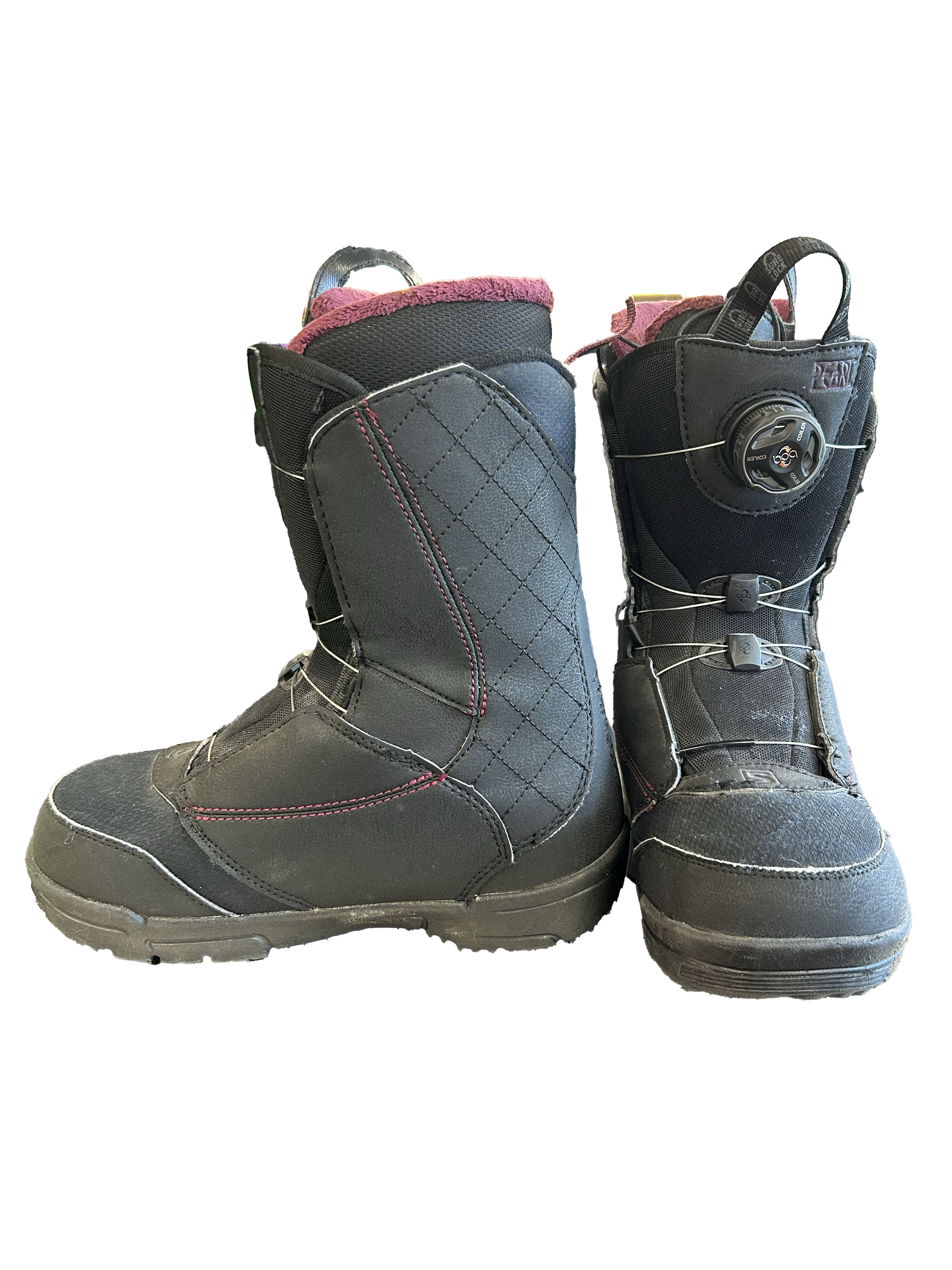Salomon Pearl Boa  Snowboard Boots- Multiple Women's Sizes Avalible