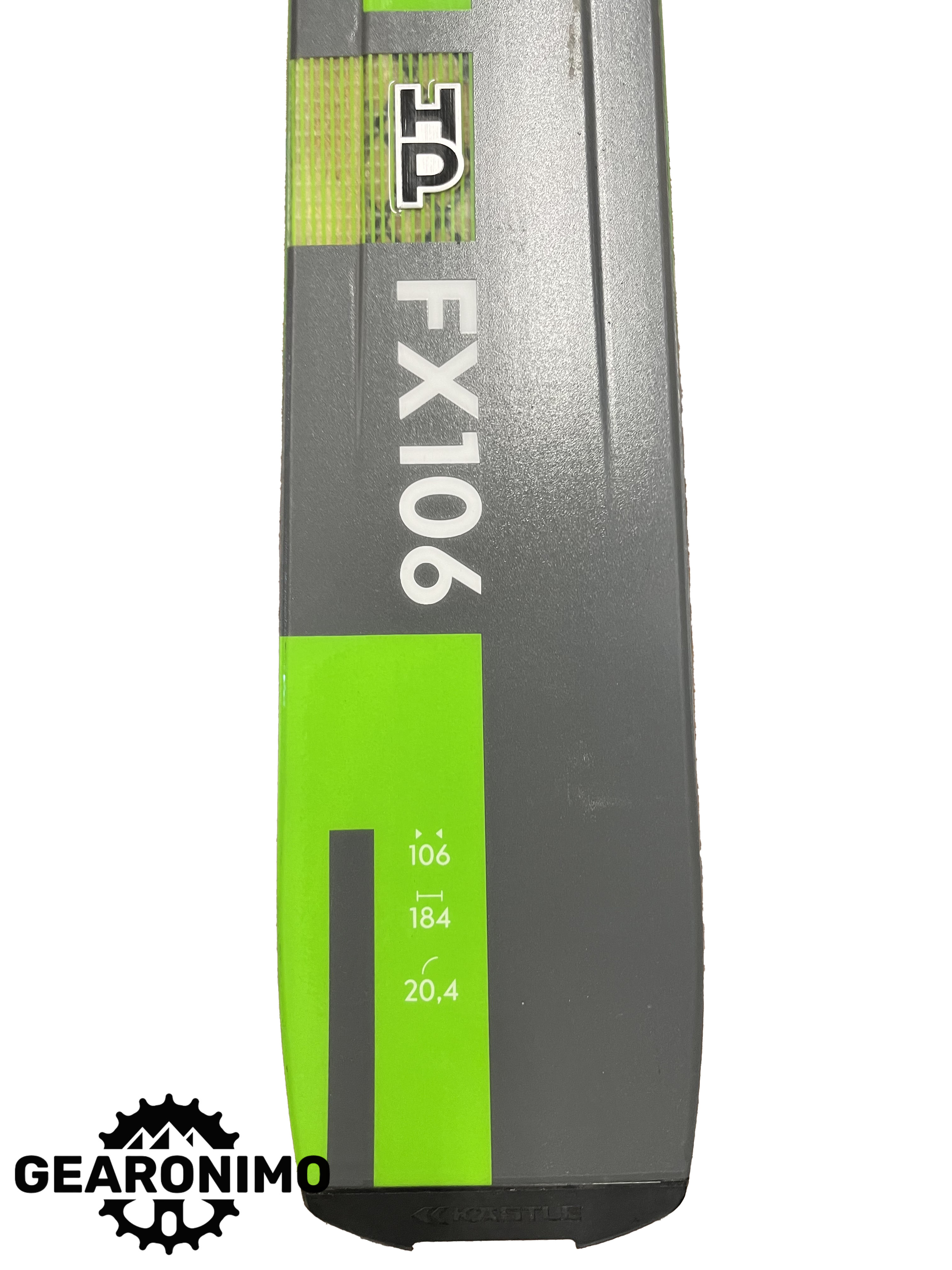 Kastle Fx 106 Skis With Salomon Wardewrn 13 Bindings - 184cm