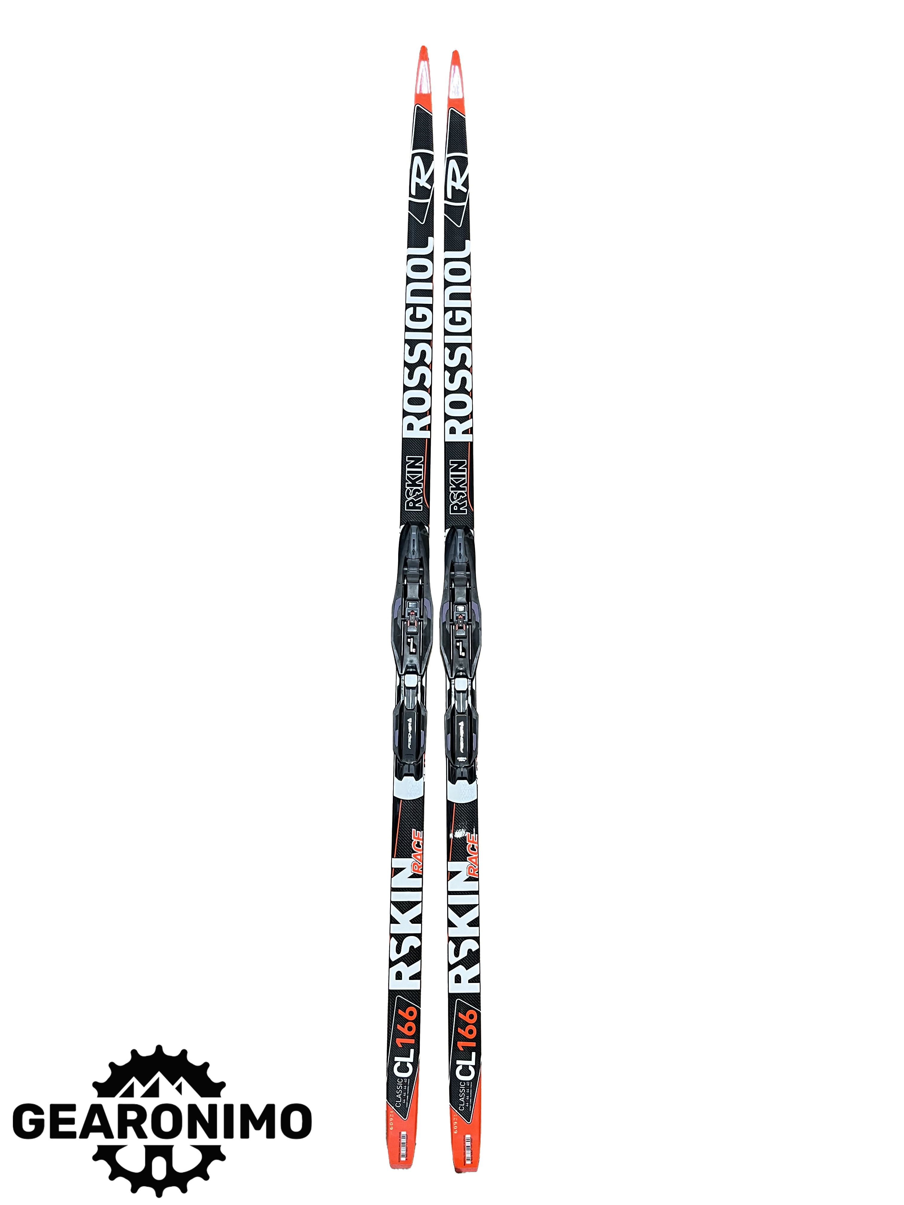 ROSSIGNOL - ROSSIGNOL DEMO 166㎝ Rossignol R Skin Race ski (166 cm) w/t Fisher Control Bindings