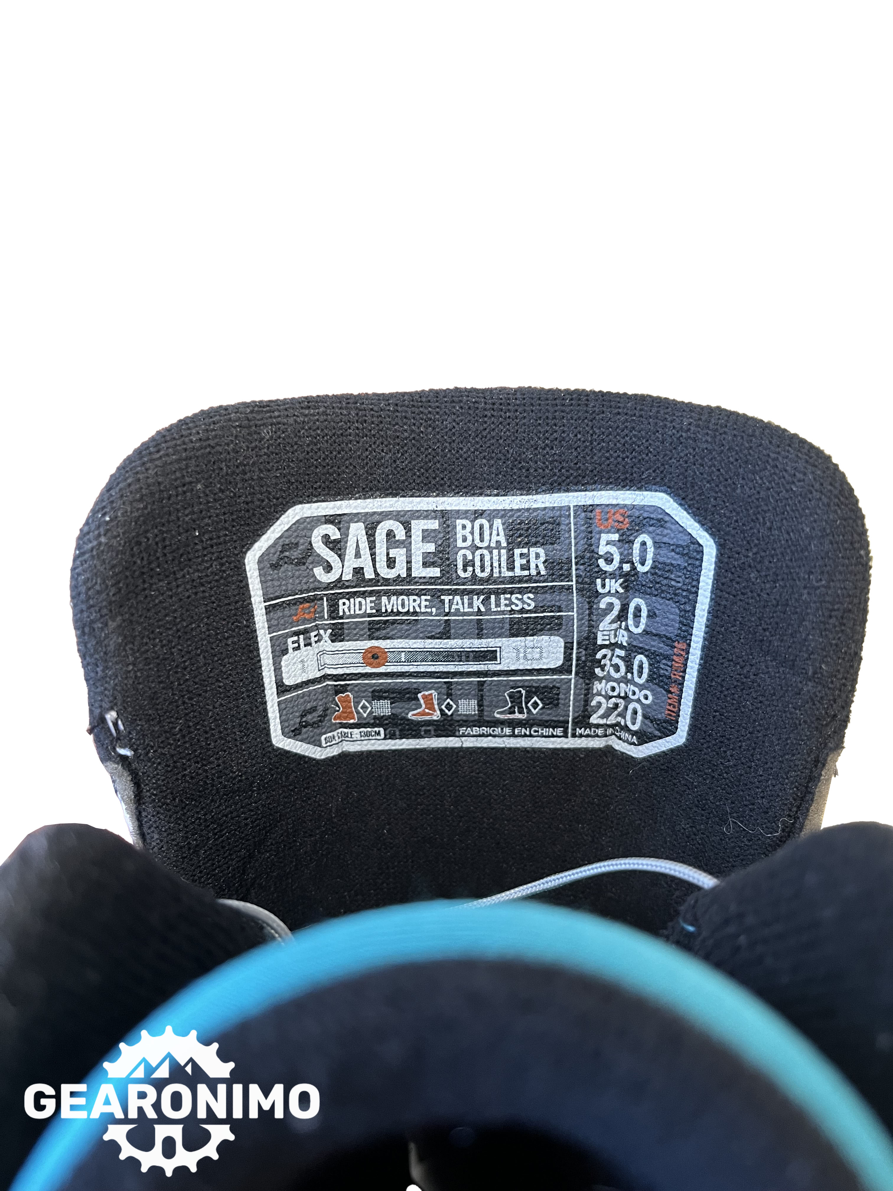 Ride Sage Boa ER  Snowboard Boots - Women's 5