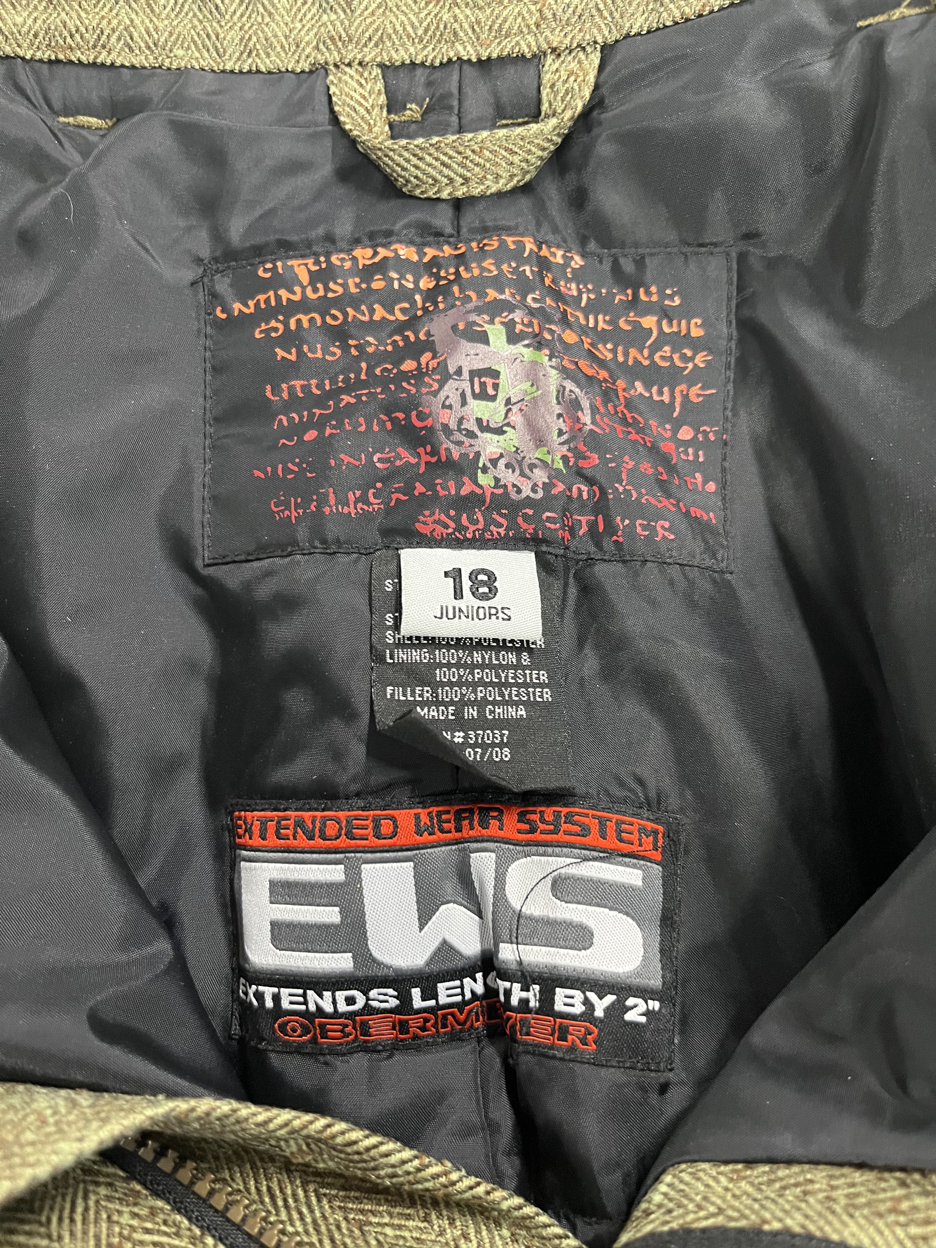 Obermeyer Full On Jacket and Pant  Combo - Youth 18