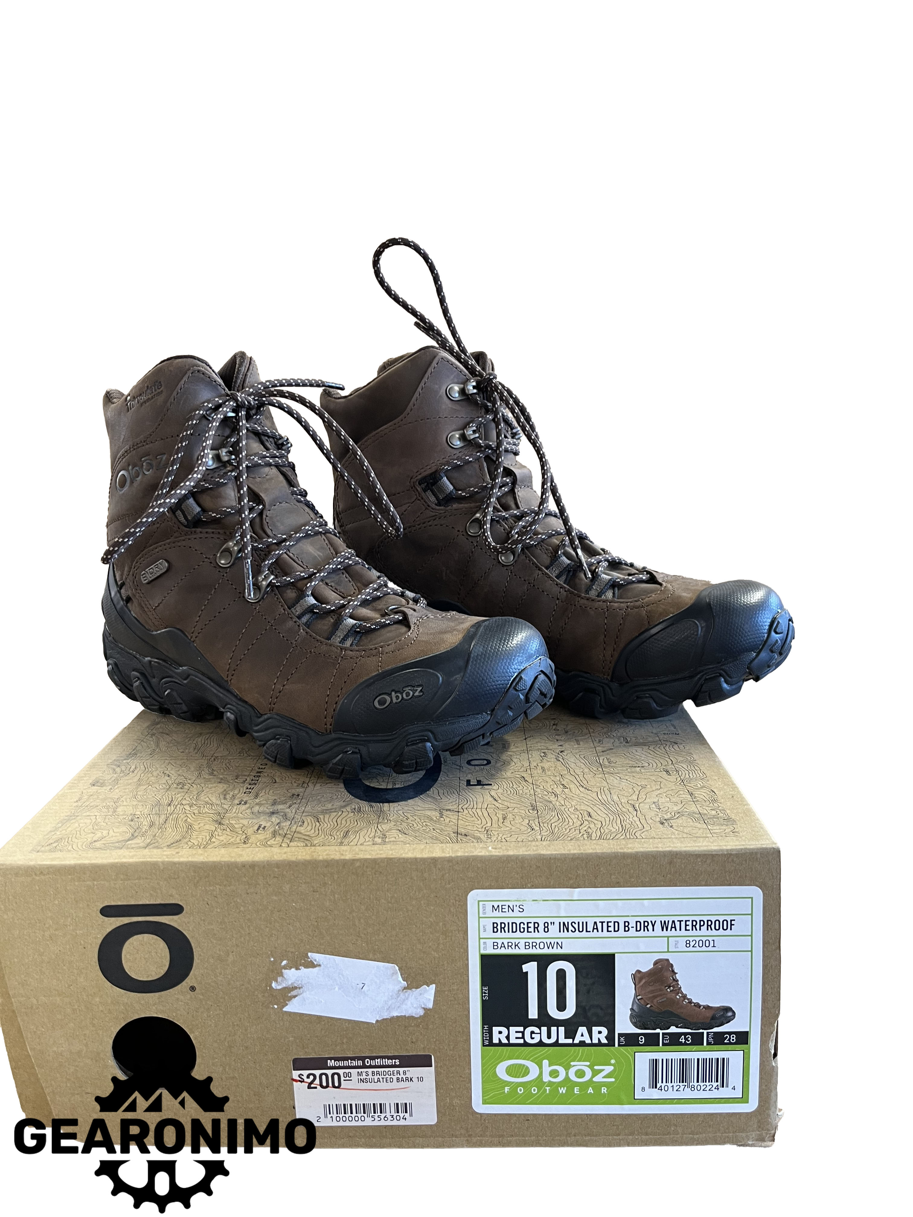 Oboz Bridger Insulated B-Dry Waterproof  Boots - Women's 10