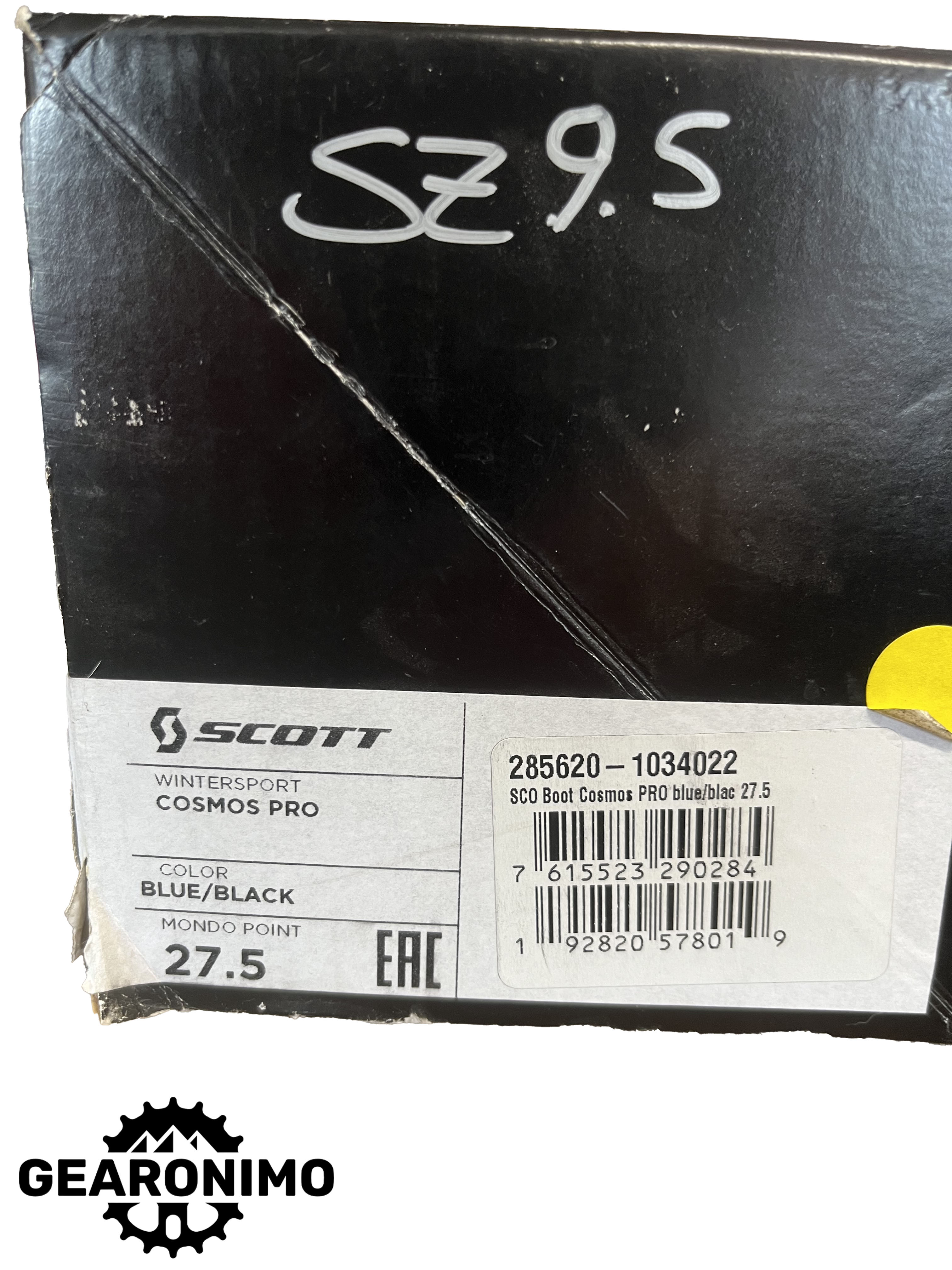 Scott Cosmos Pro Ski Boot sz 27.5