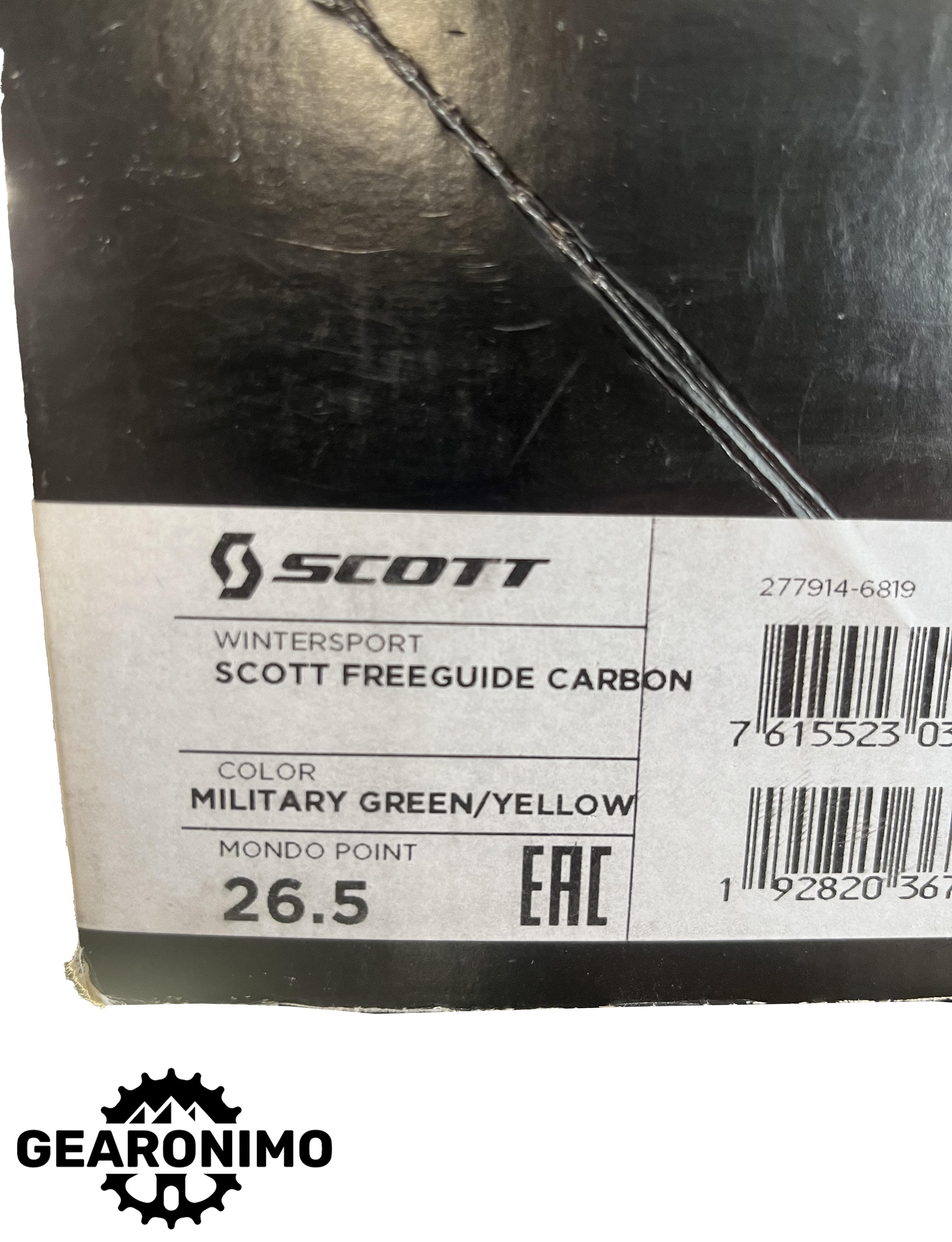 Scott Freeguide Carbon Ski Boot