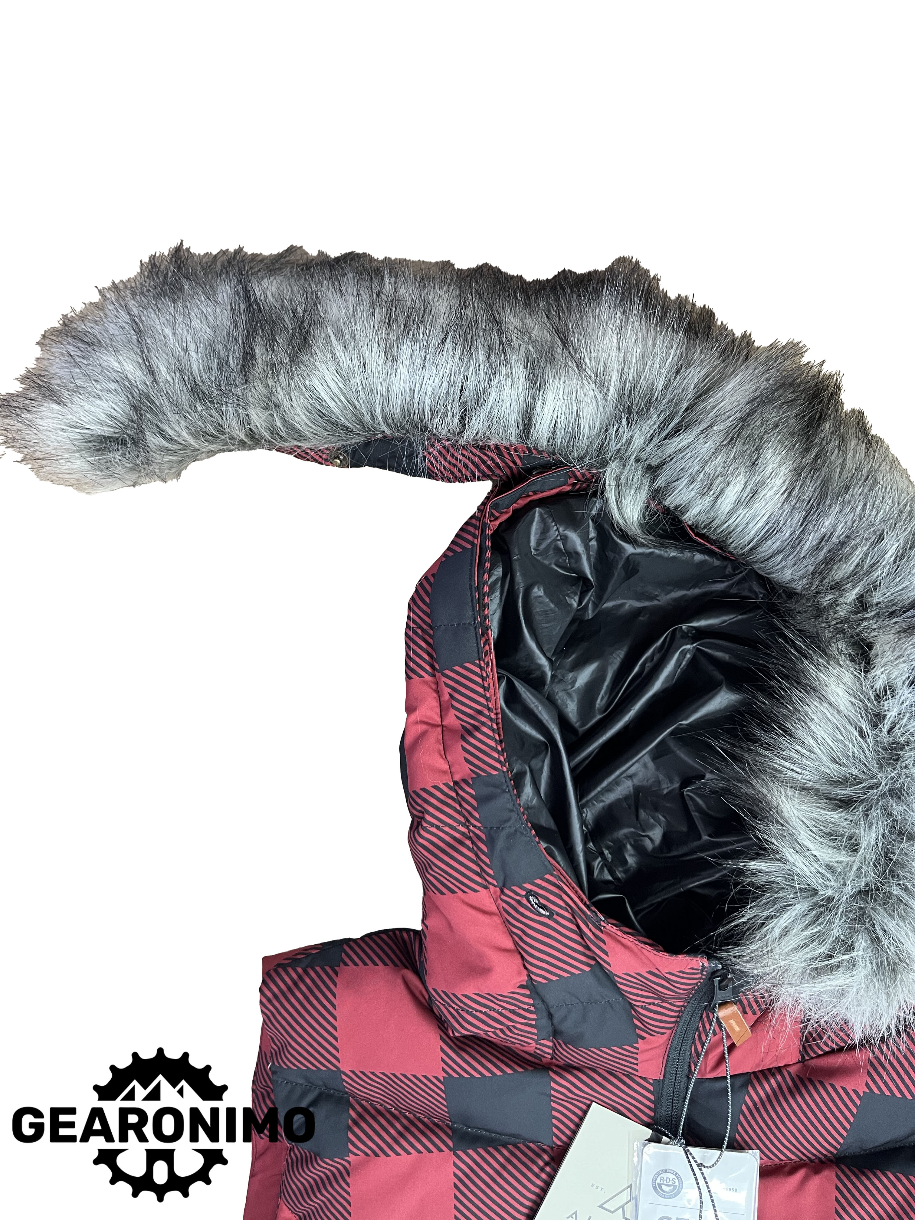 Alpine Design Down Hooded Vest Wmn Xl