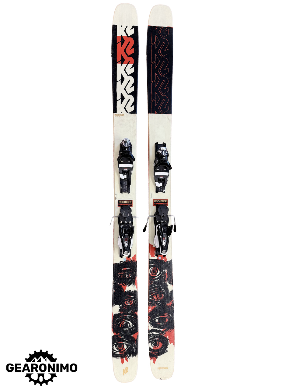 K2 Reckoner 112 with Look SPX 12 Bindings - 177cm