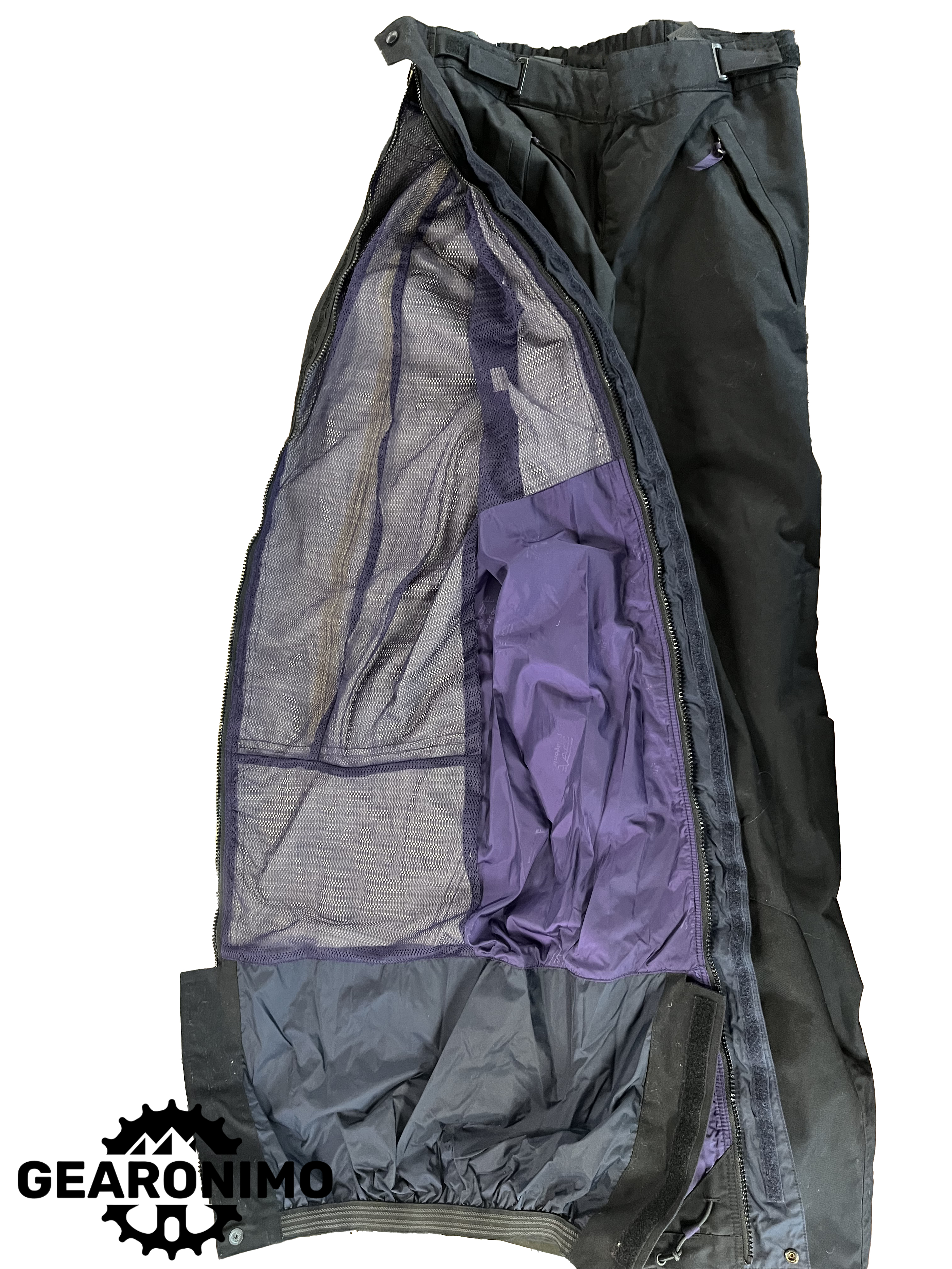 Patagonia snow pants purple liner Wmn 10