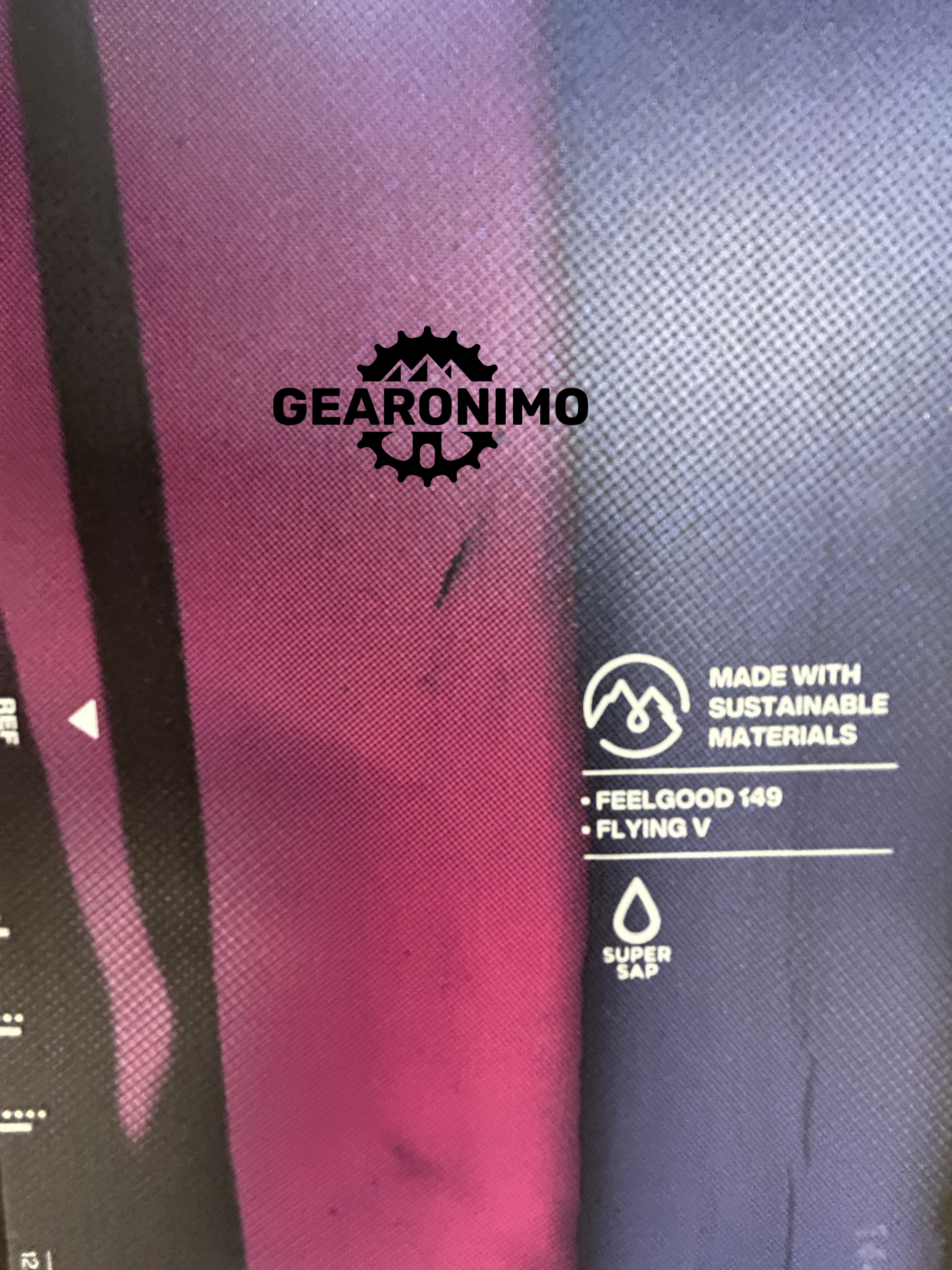Burton Feel Good Flying V Snowboard 149CM