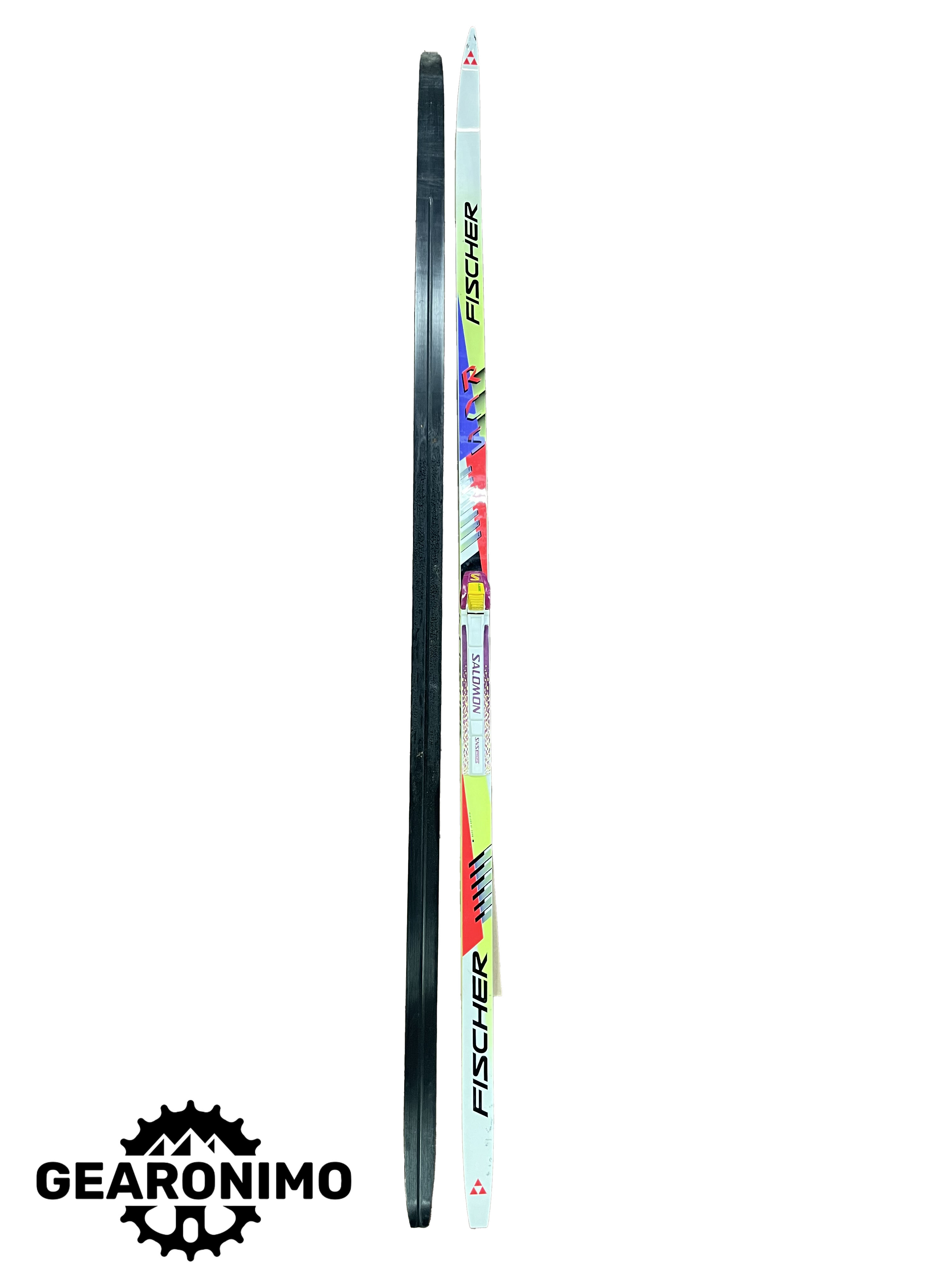 Fischer RCS Classic wax ski (multiple size) with Salomon SNS binding