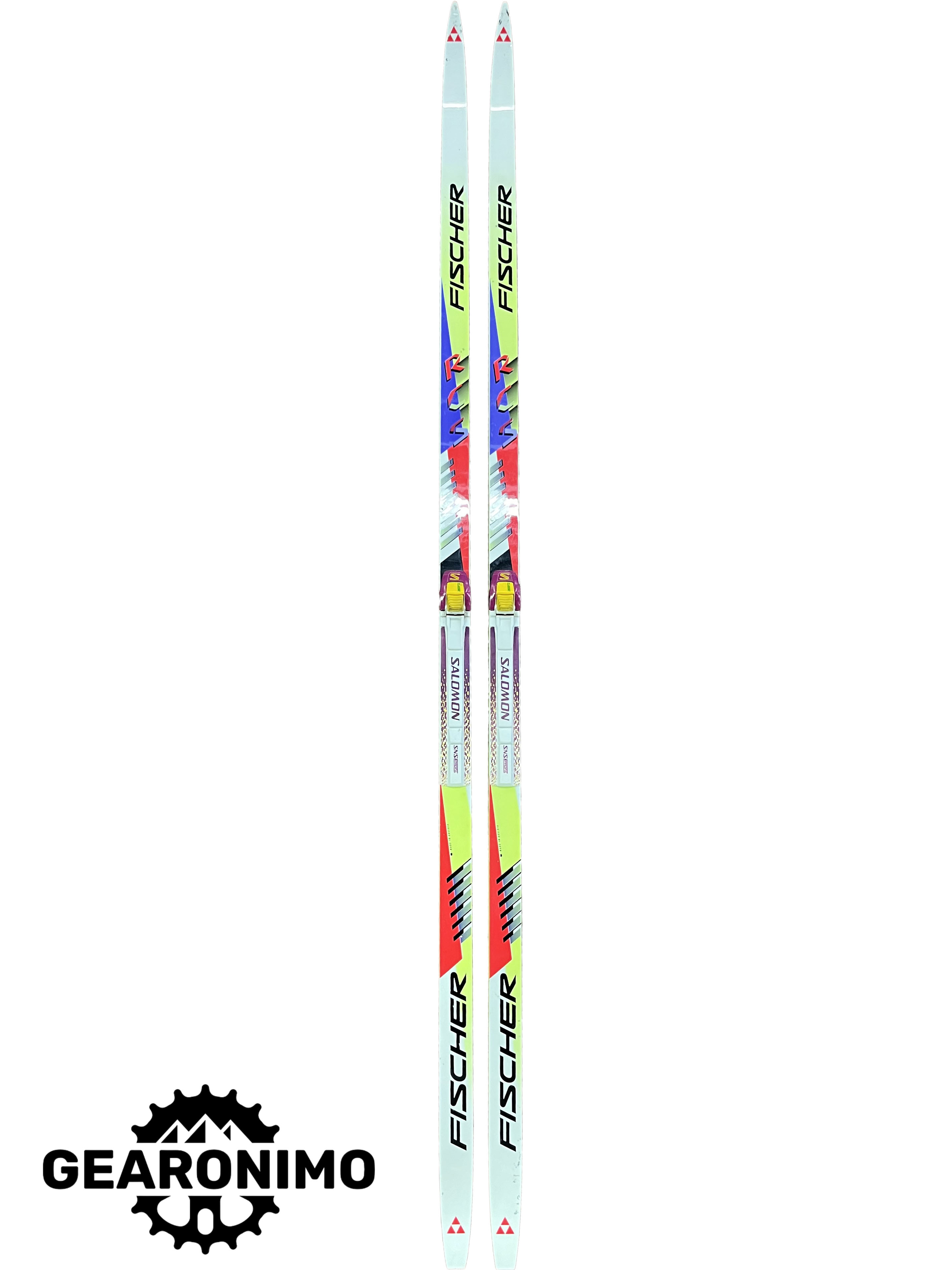 Fischer RCS Classic wax ski (multiple size) with Salomon SNS binding