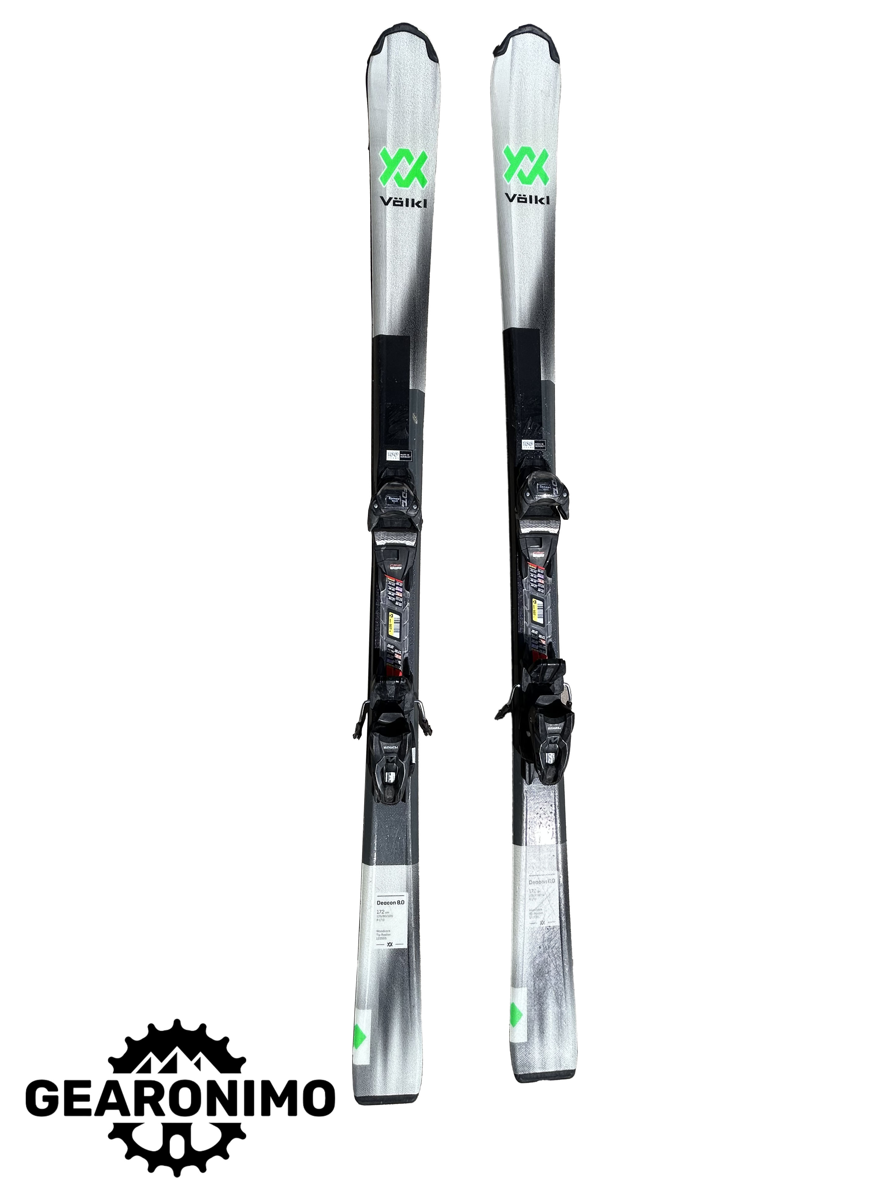 Völkl Deacon 8.0 W/ Marker FDT 10 Bindings