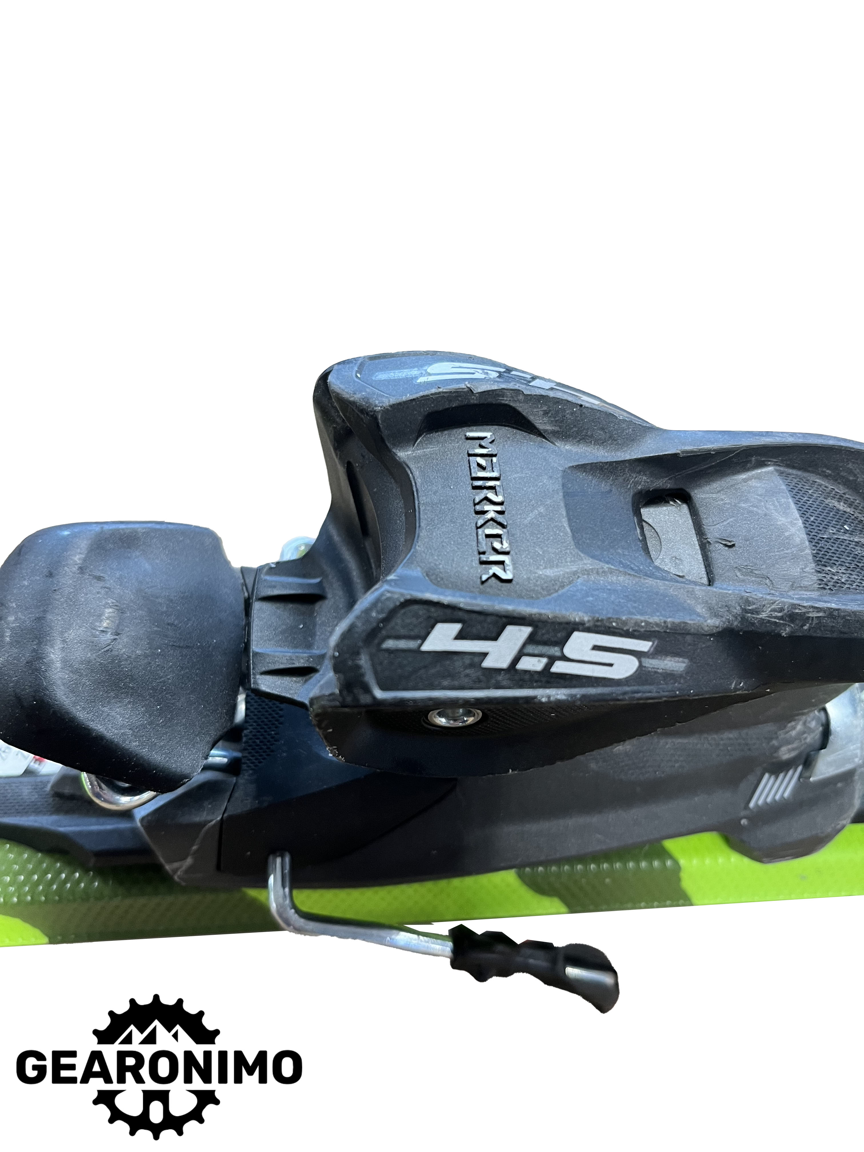 Volkl Deacon Jr ski with Grip Walk bindings