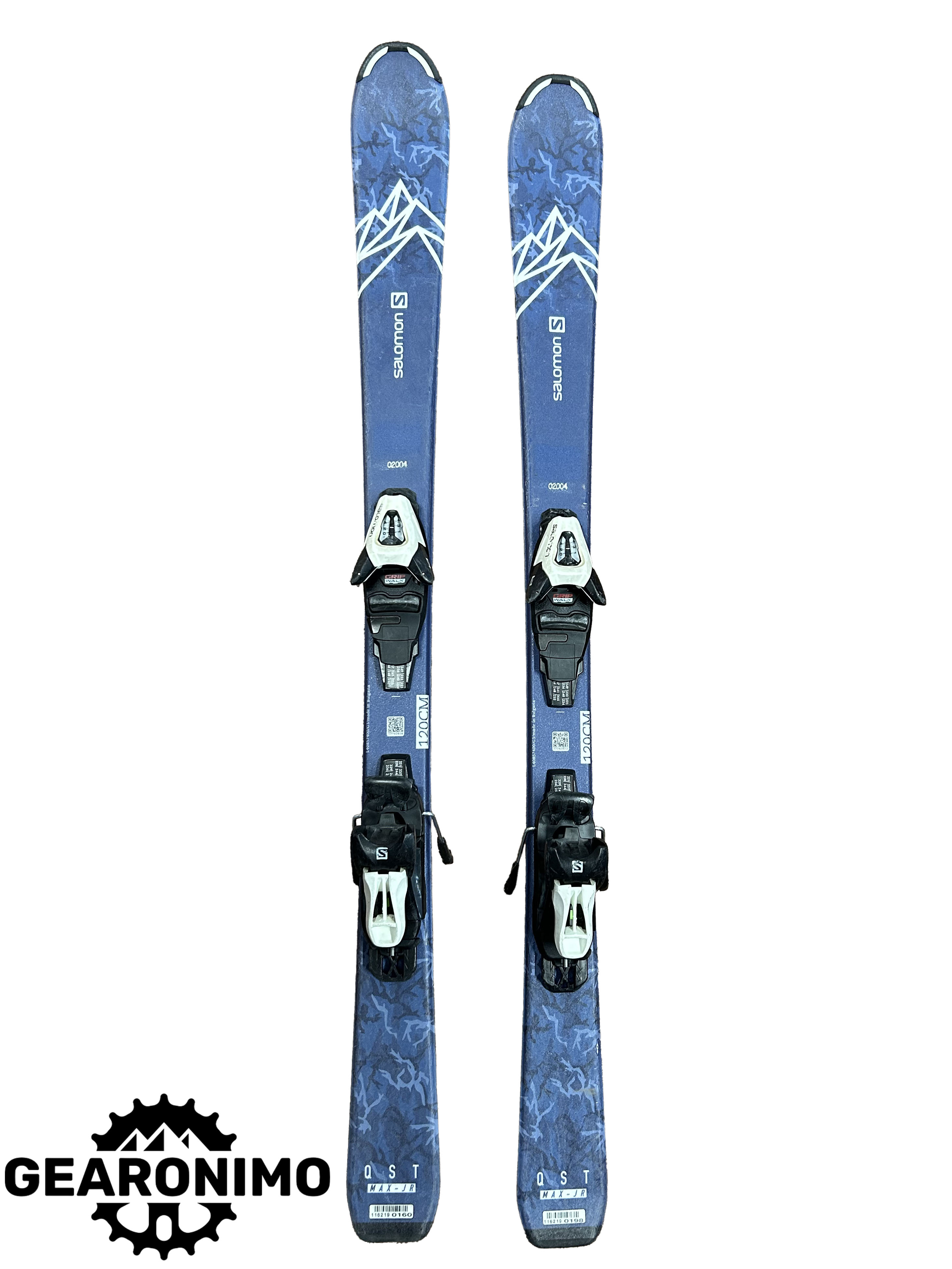 Salomon QST Max Jr Skis with Salomon C5 bindings - Multiple Sizes Available