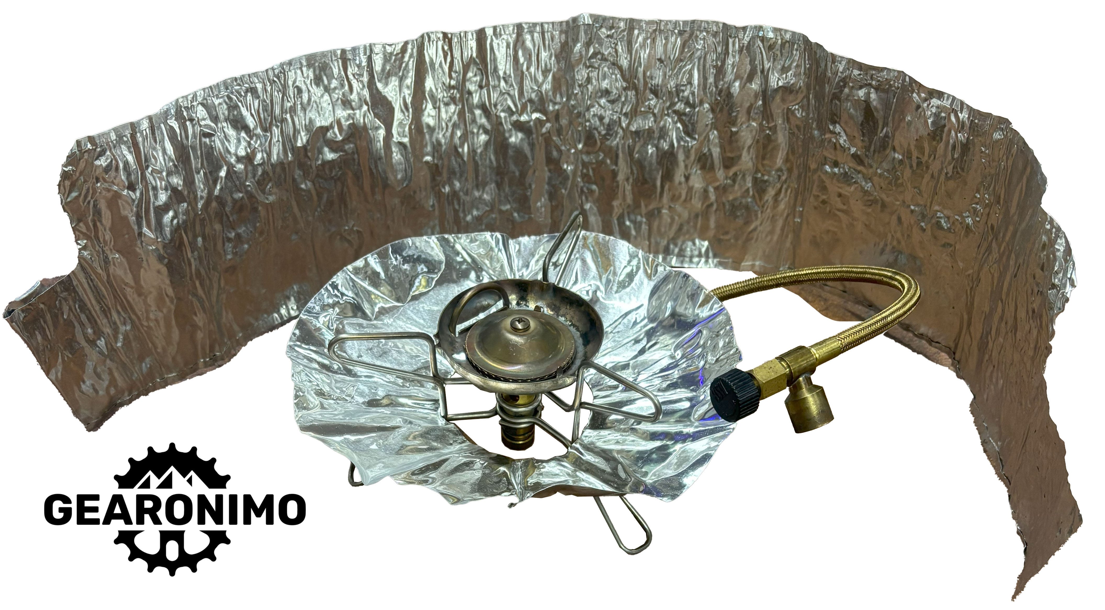 Stove with a wind guard
