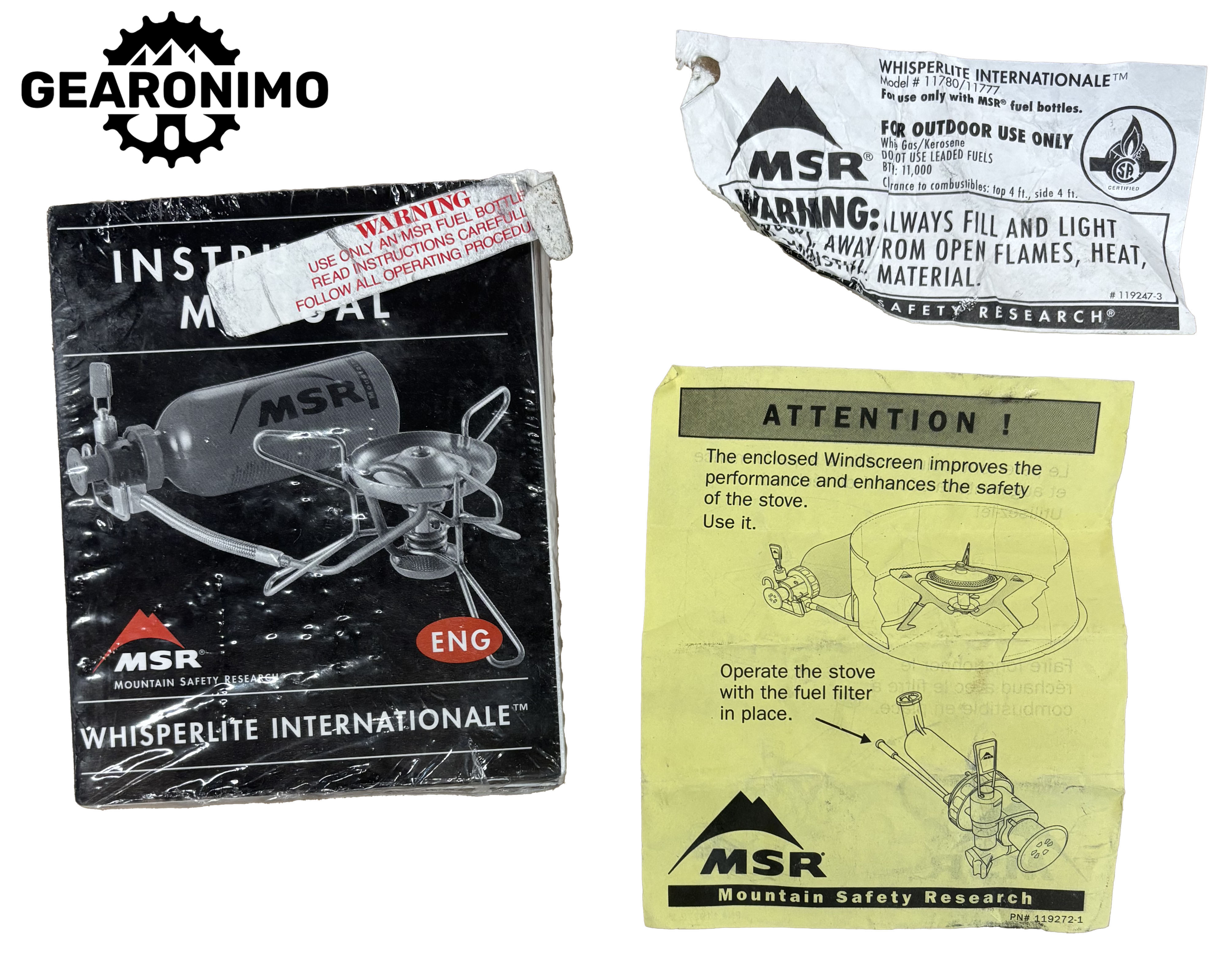 MSR Whisperlite International Camp Stove