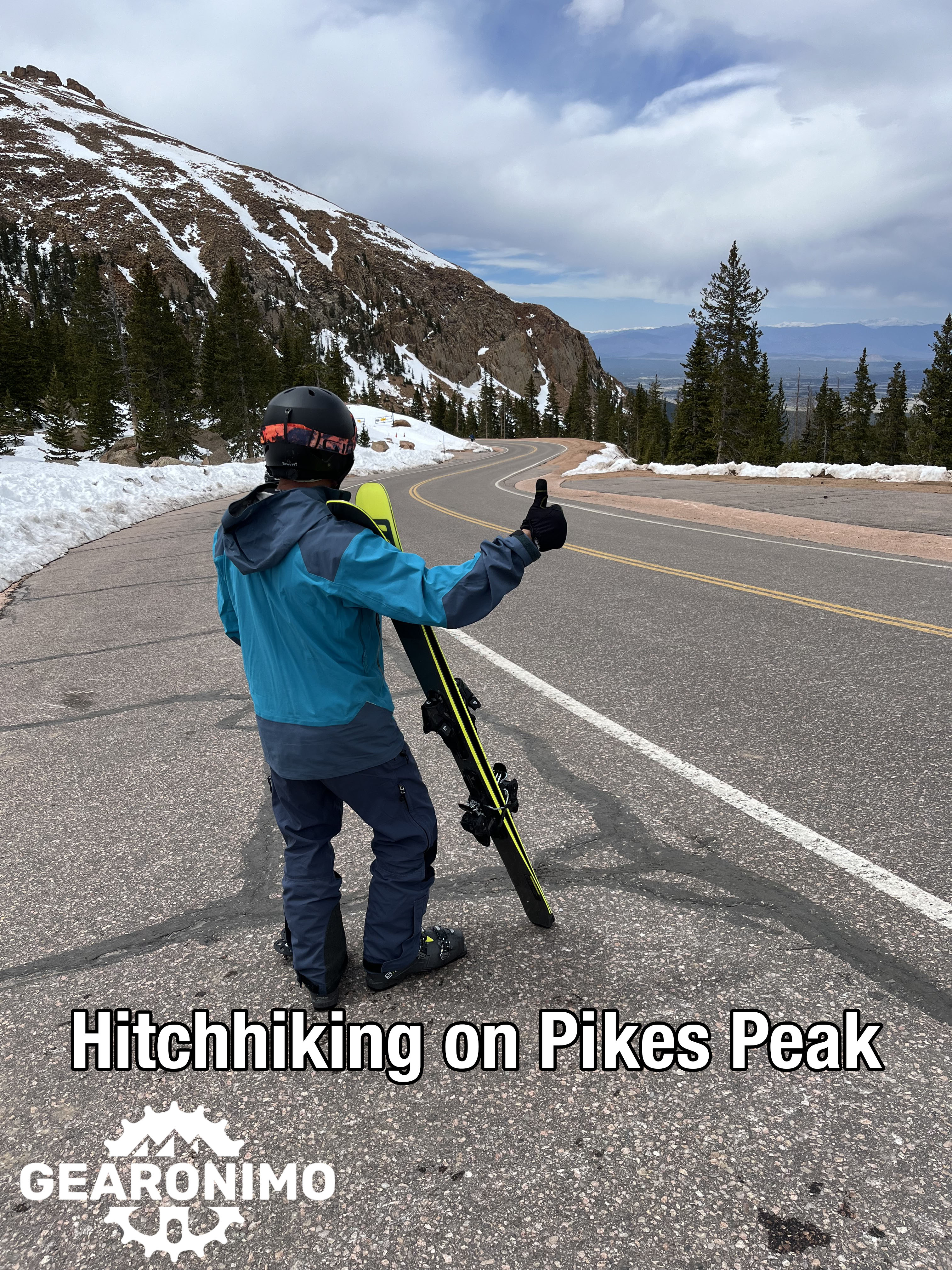Skiing Pikes Peak
