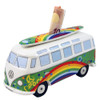 VW T1 Peace Green Campervan Money Box