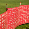 Volkswagen Campervan Red Beach Windbreak