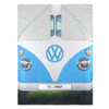 Volkswagen Campervan Reversible Double Sleeping Bag - Blue Side