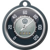 Volkswagen Campervan Tacho Metal Round Key Ring