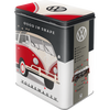 Volkswagen Campervan Good In Shape Tin Box Large