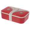 Volkswagen Red Campervan Bamboo Lunch Box