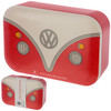 Volkswagen Red Campervan Bamboo Lunch Box