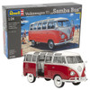 Volkswagen Revell Samba Red Campervan Model Kit