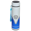 Volkswagen Blue Campervan Digital Thermometer Insulated Drinks Flask